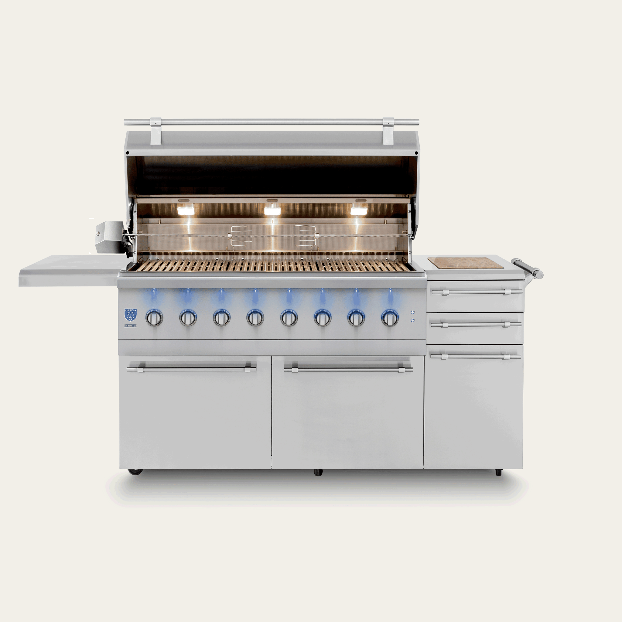 Freestanding Encore - 54" Hybrid Grill - by American Made Grills | Buy at Agent BBQ