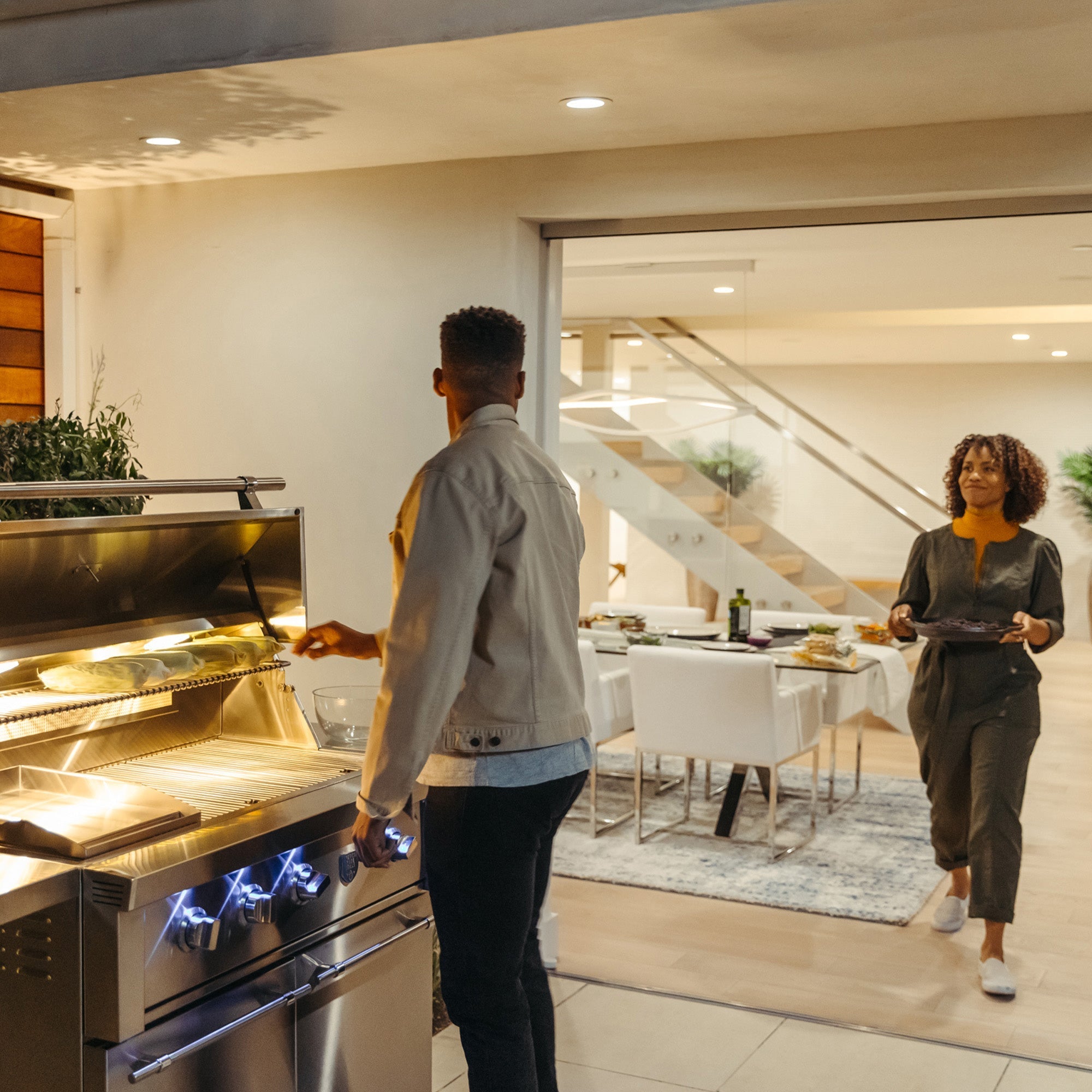 Freestanding Estate - 36" Gas Grill - by American Made Grills | Buy at Agent BBQ