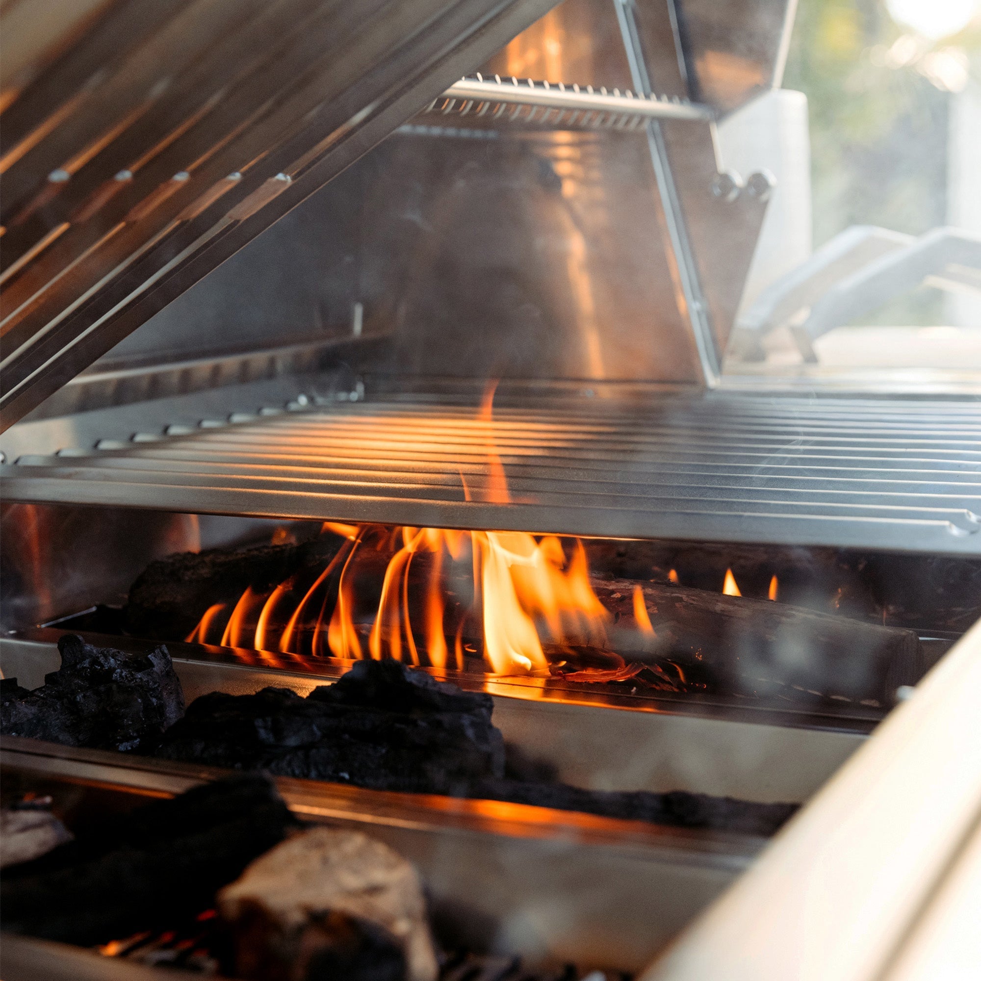 Freestanding Muscle - 54" Hybrid Grill - by American Made Grills | Buy at Agent BBQ