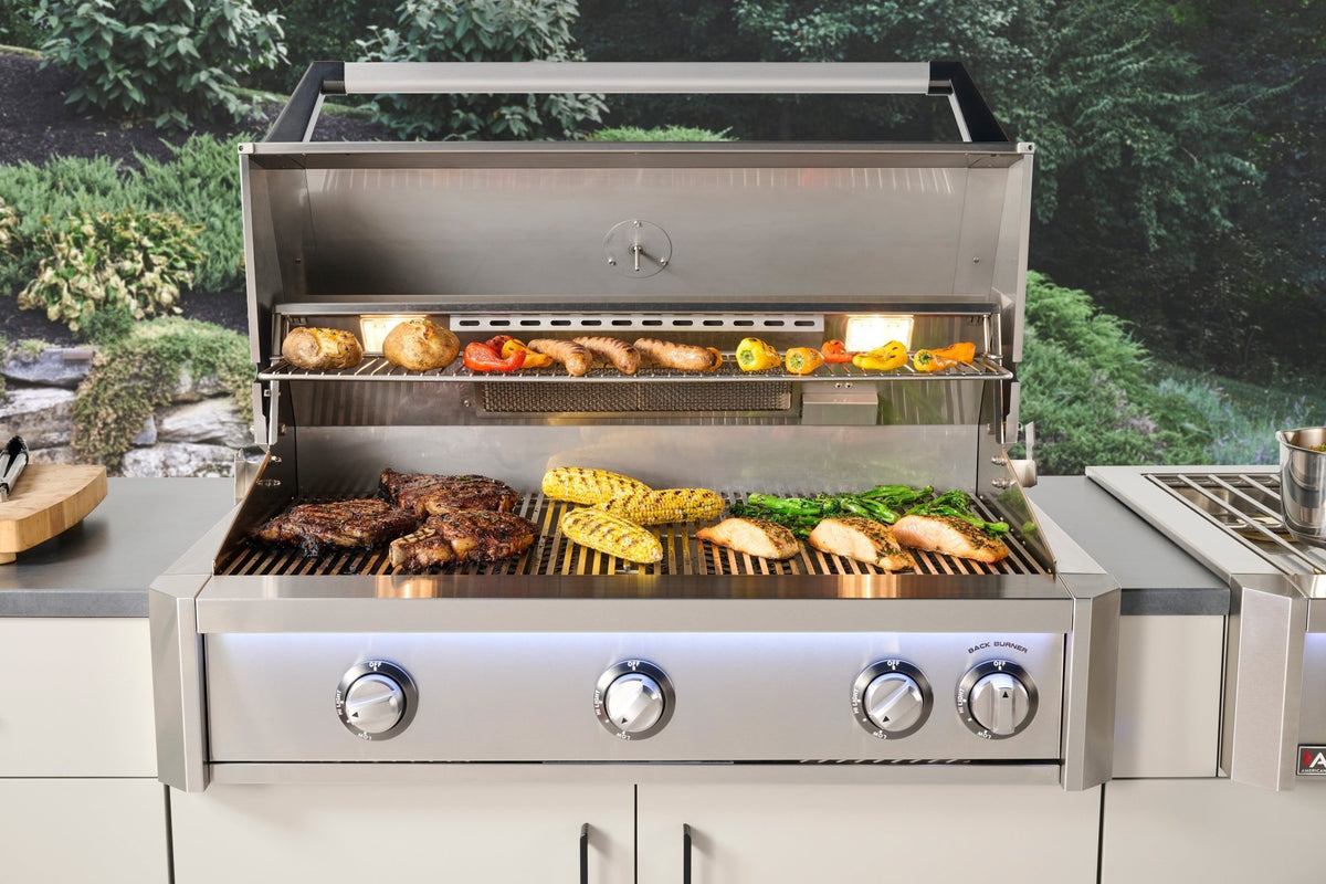 American Outdoor Grill L-Series 24-Inch Freestanding Gas Grill W/ Rotisserie Kit - by American Outdoor Grill | Buy at Agent BBQ