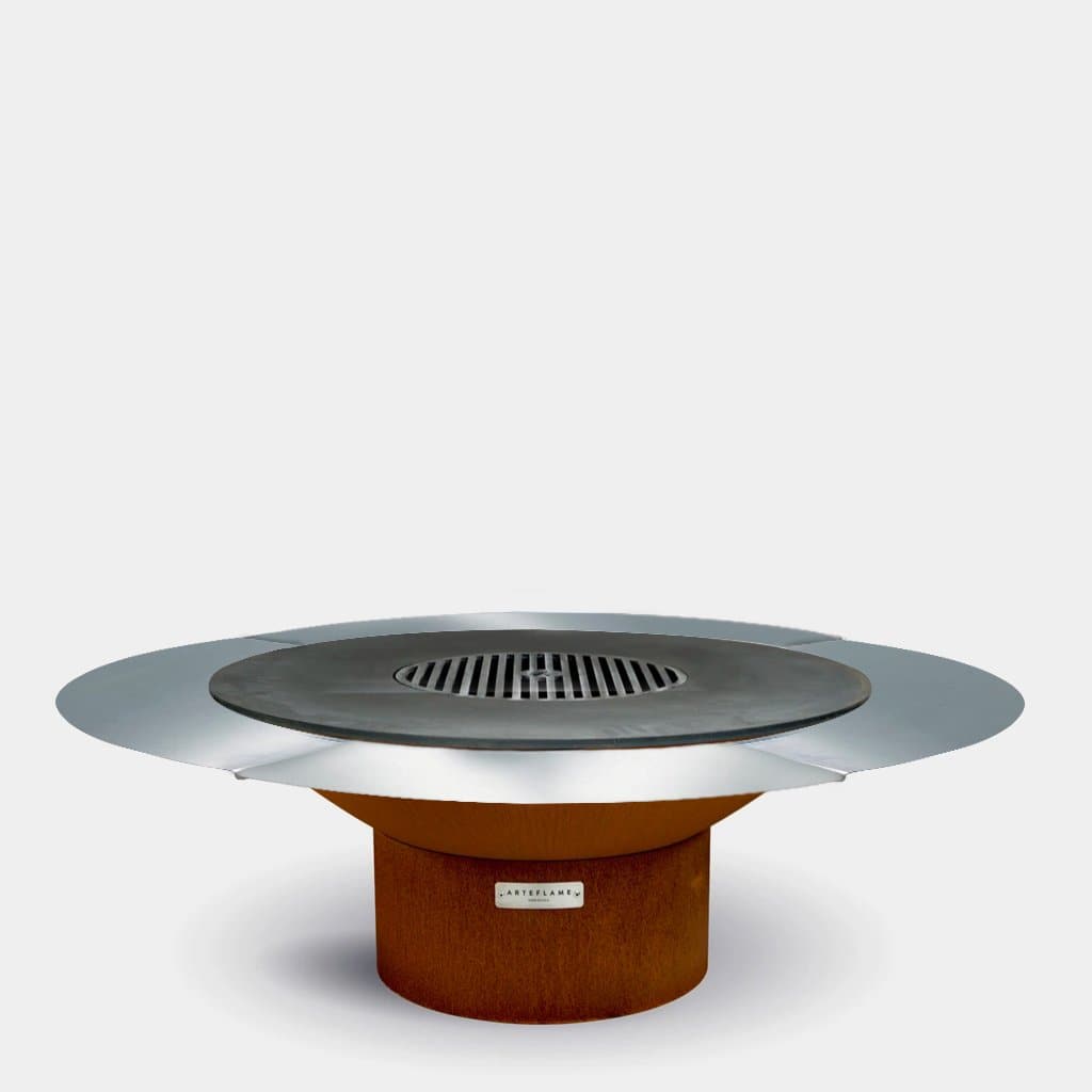 Arteflame Grill Side Warming Table Fits All 30" Grills - All Products, Accessories by Arteflame | Buy at Agent BBQ
