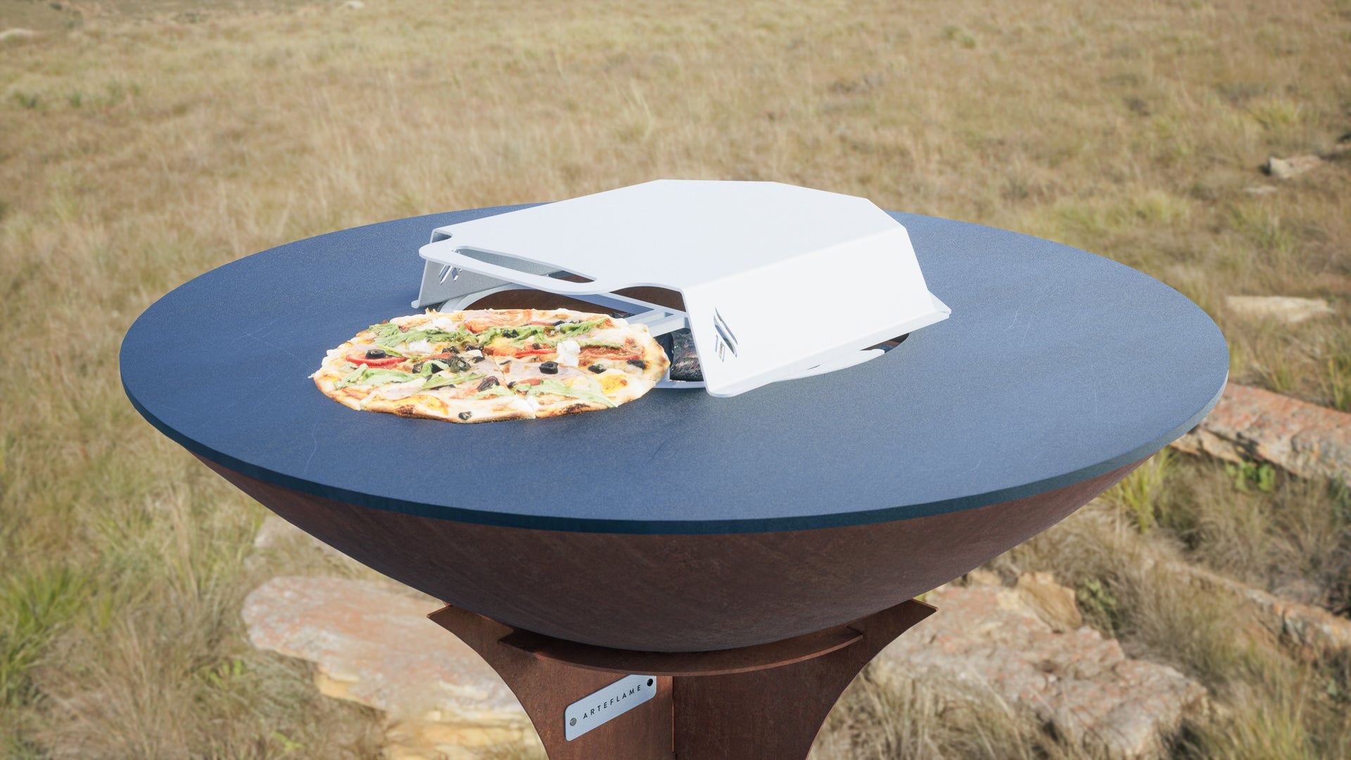 Arteflame Pizza Oven Kit for Grills - Bake Perfect Pizzas Every Time - All Products, Accessories by Arteflame | Buy at Agent BBQ