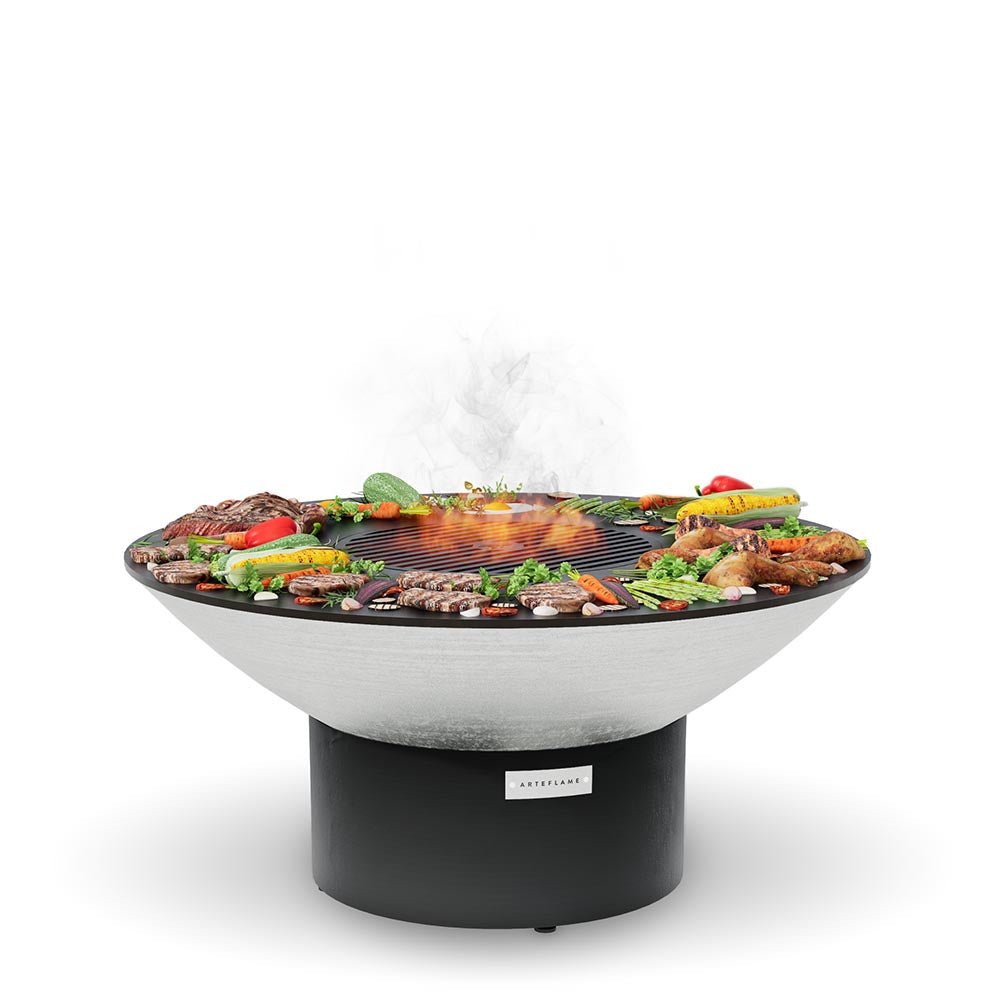Arteflame XXL 40" Platinum Edition Fire Pit With Cooktop - All Products, Arteflame Grills by Arteflame | Buy at Agent BBQ