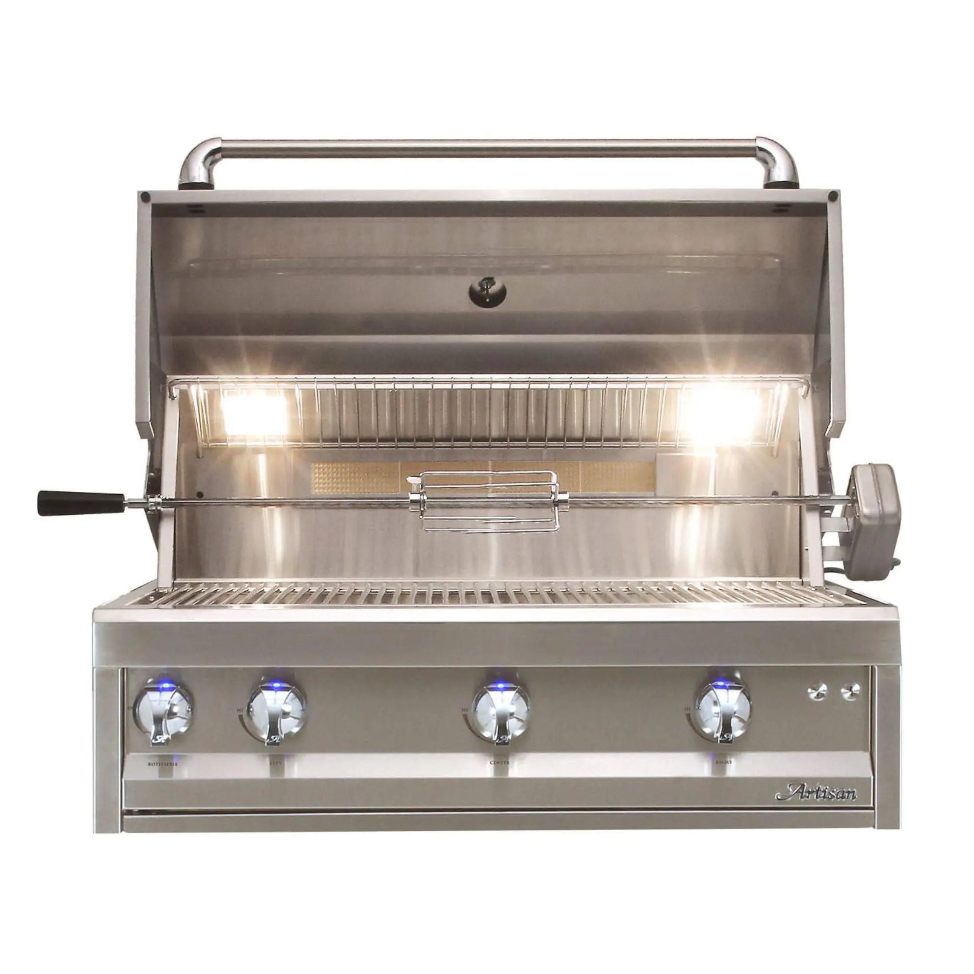 Artisan Professional 36 - Inch 3 - Burner Built - In Gas Grill w/ Rotisserie - Outdoor Grills by Artisan | Buy at Agent BBQ