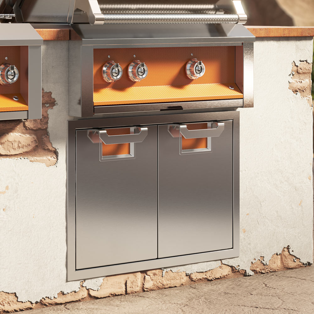 Aspire by Hestan AEAD36 Double Access Doors, 36-Inches - Grill : Cabinetry by Aspire by Hestan | Buy at Agent BBQ