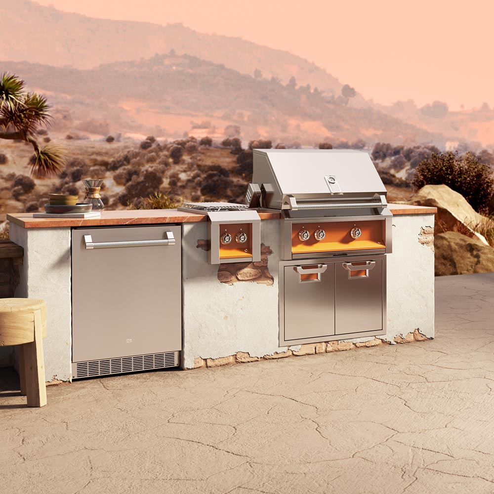 Aspire by Hestan AEAD36 Double Access Doors, 36-Inches - Grill : Cabinetry by Aspire by Hestan | Buy at Agent BBQ