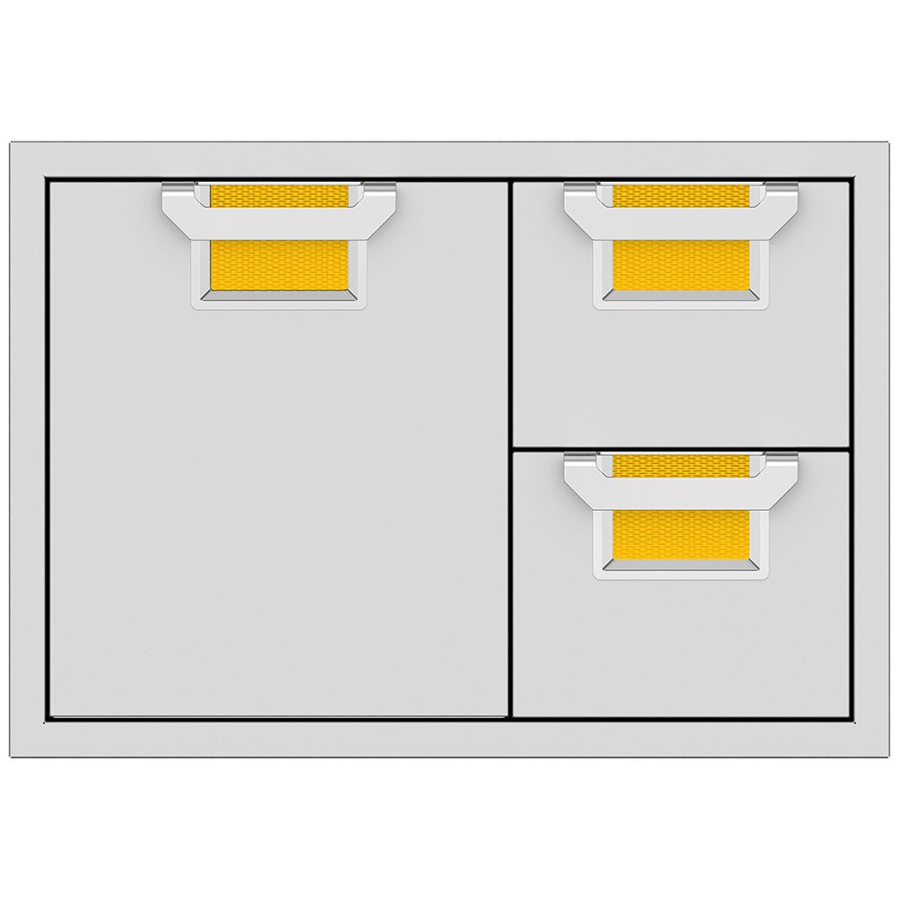 Aspire by Hestan AESDR30 Double Drawer and Storage Door Combo, 30-Inches - Grill : Cabinetry by Aspire by Hestan | Buy at Agent BBQ