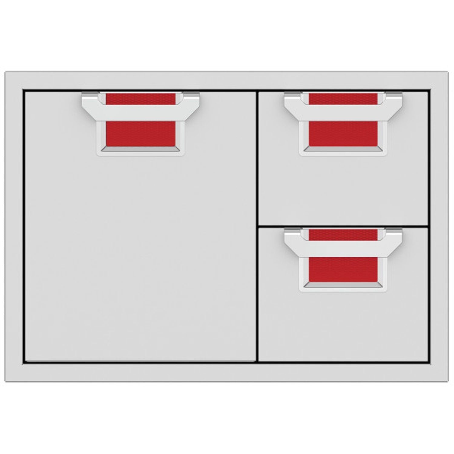 Aspire by Hestan AESDR30 Double Drawer and Storage Door Combo, 30-Inches - Grill : Cabinetry by Aspire by Hestan | Buy at Agent BBQ