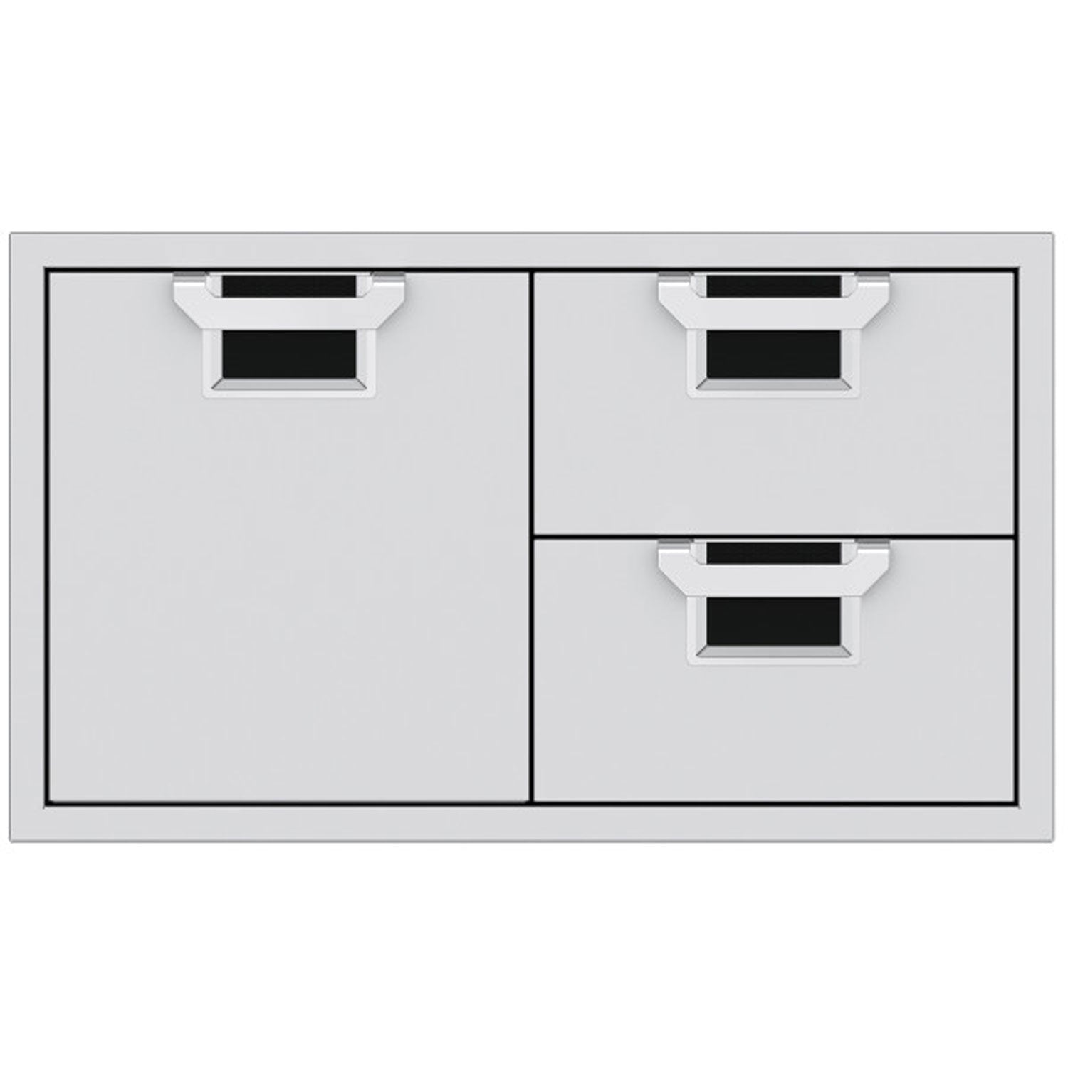 Aspire by Hestan AESDR36 Double Drawer and Storage Door Combo, 36-Inches - Grill : Cabinetry by Aspire by Hestan | Buy at Agent BBQ