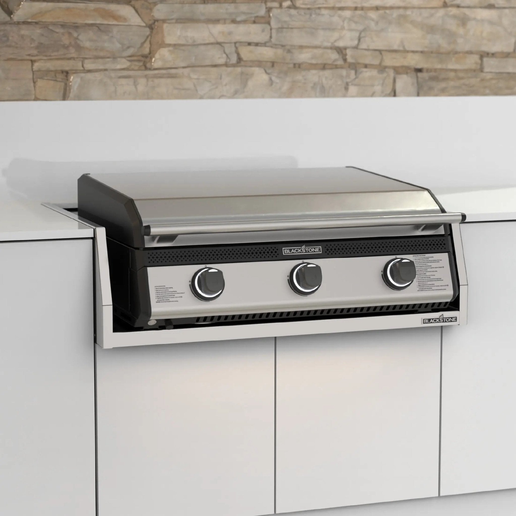Blackstone 28" Built - In Stainless Steel Gas Griddle - Gas Grills by Blackstone | Buy at Agent BBQ