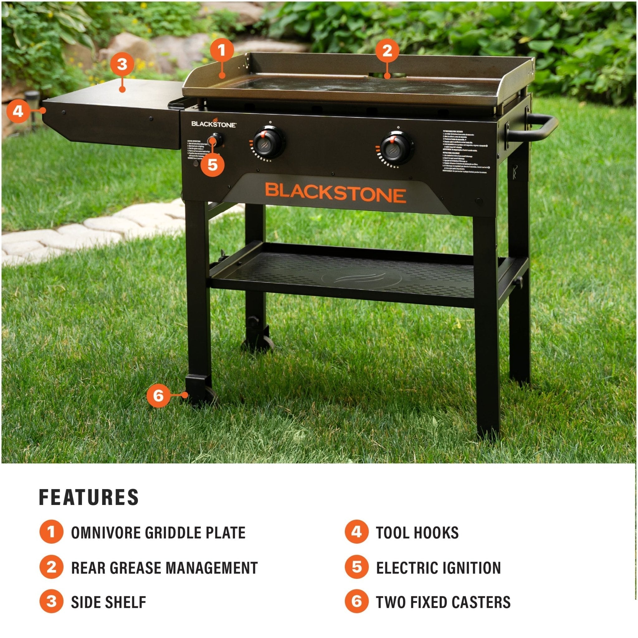 Blackstone 28" Omnivore Flat Top Griddle - by Blackstone | Buy at Agent BBQ