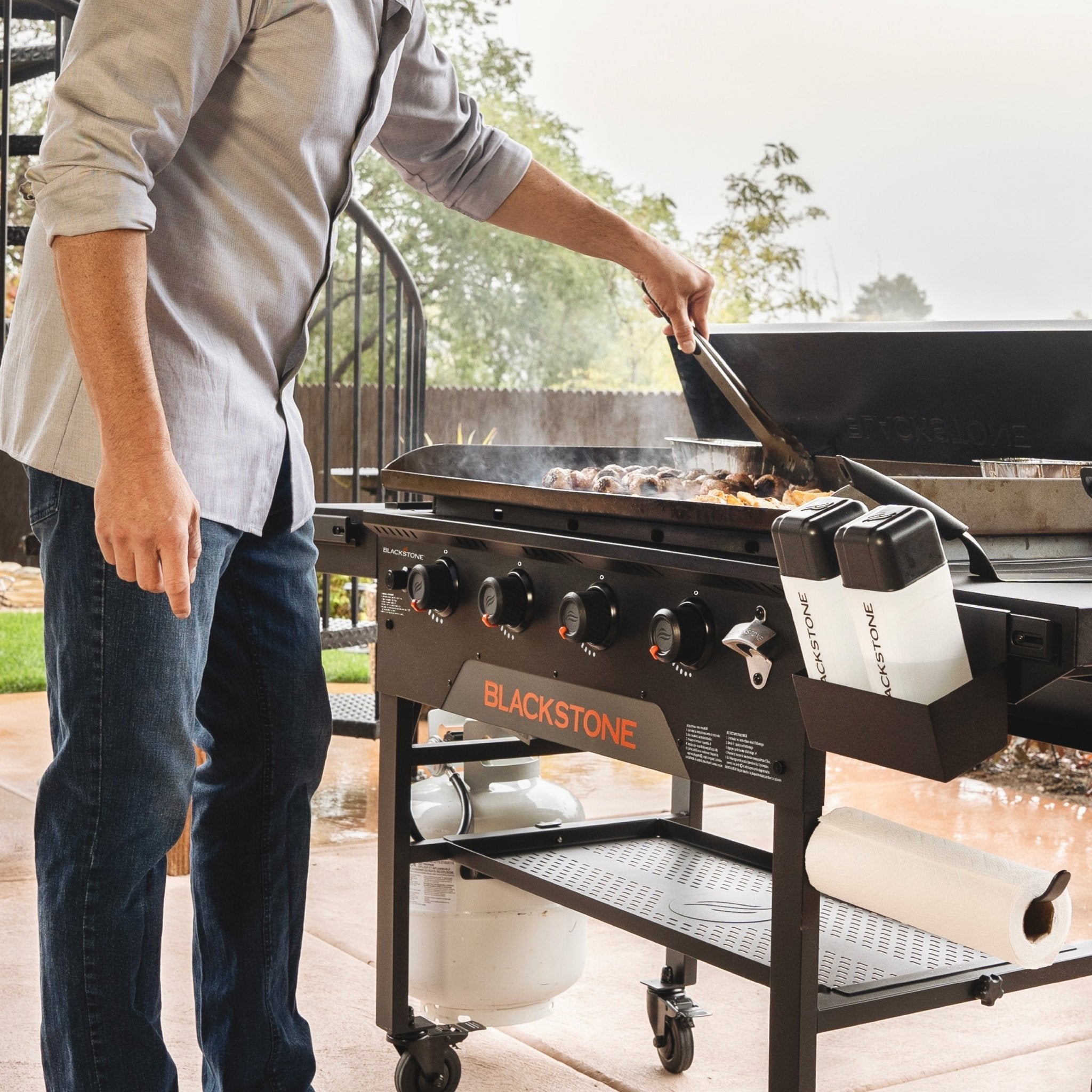 Blackstone 36" Griddle with Hard Cover Combo - by Blackstone | Buy at Agent BBQ