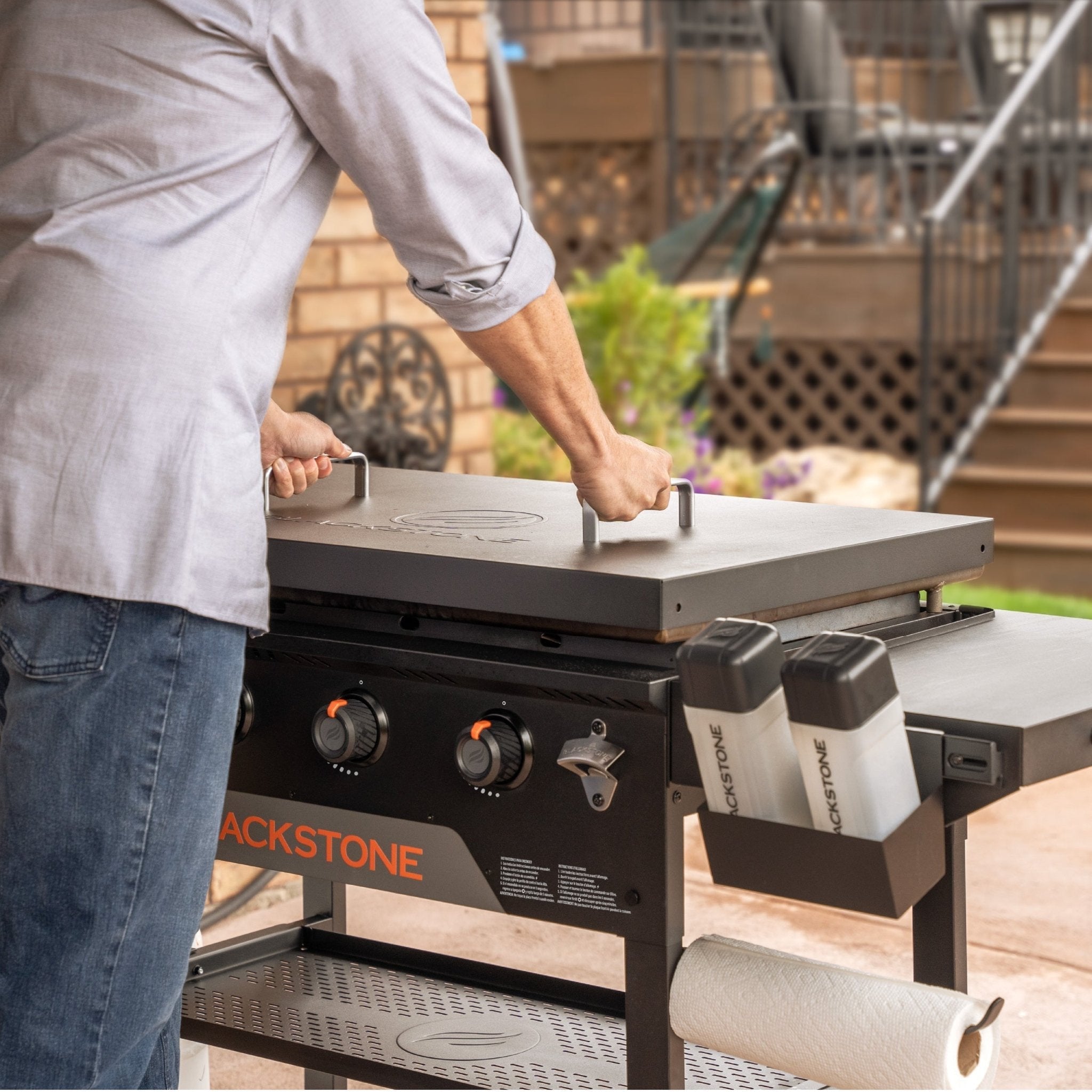 Blackstone 36" Griddle with Hard Cover Combo - by Blackstone | Buy at Agent BBQ