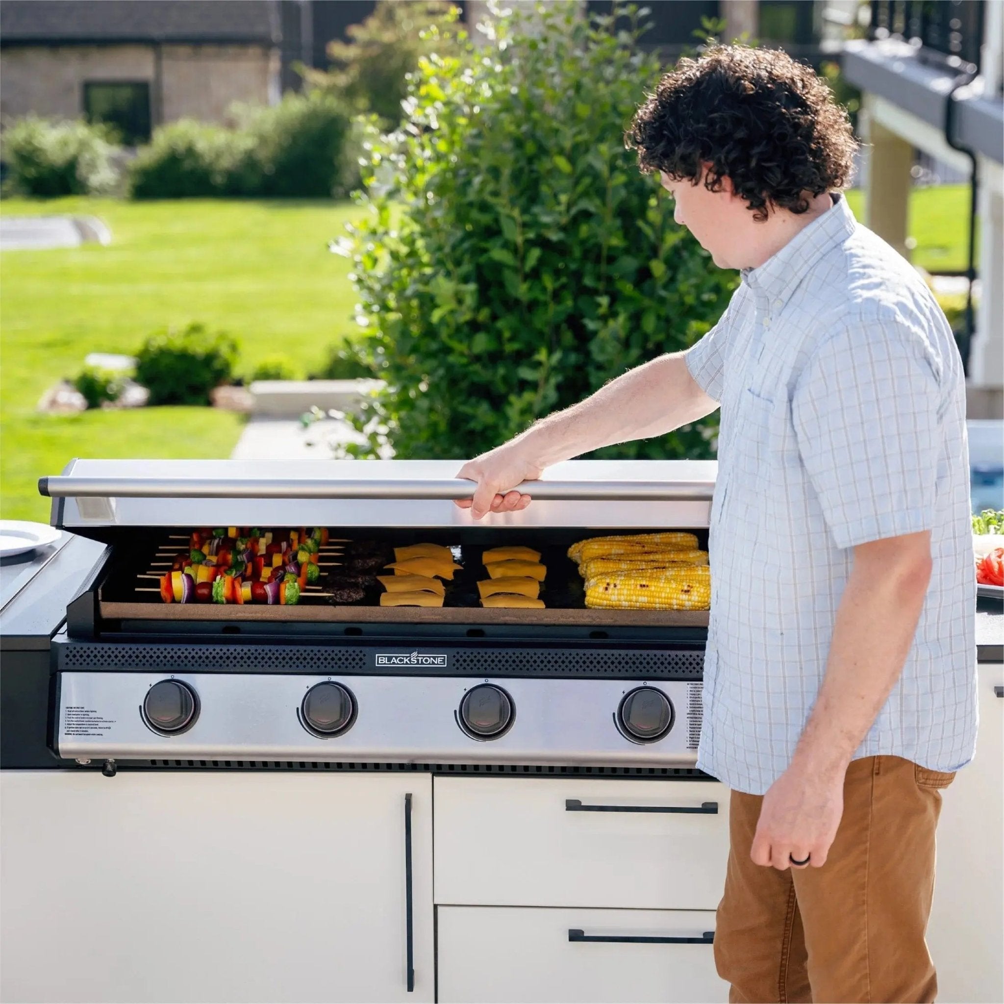 Blackstone 36 - Inch Built In Stainless Steel Gas Griddle - by Blackstone | Buy at Agent BBQ