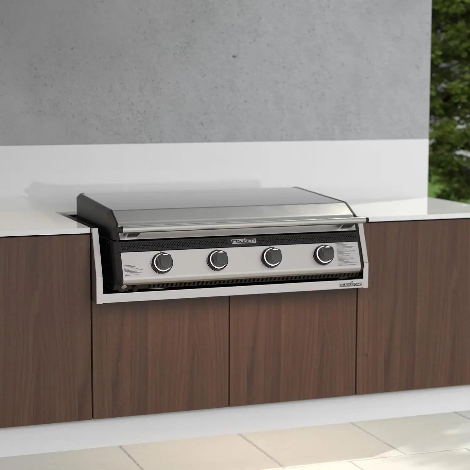 Blackstone 36 - Inch Built In Stainless Steel Gas Griddle - by Blackstone | Buy at Agent BBQ
