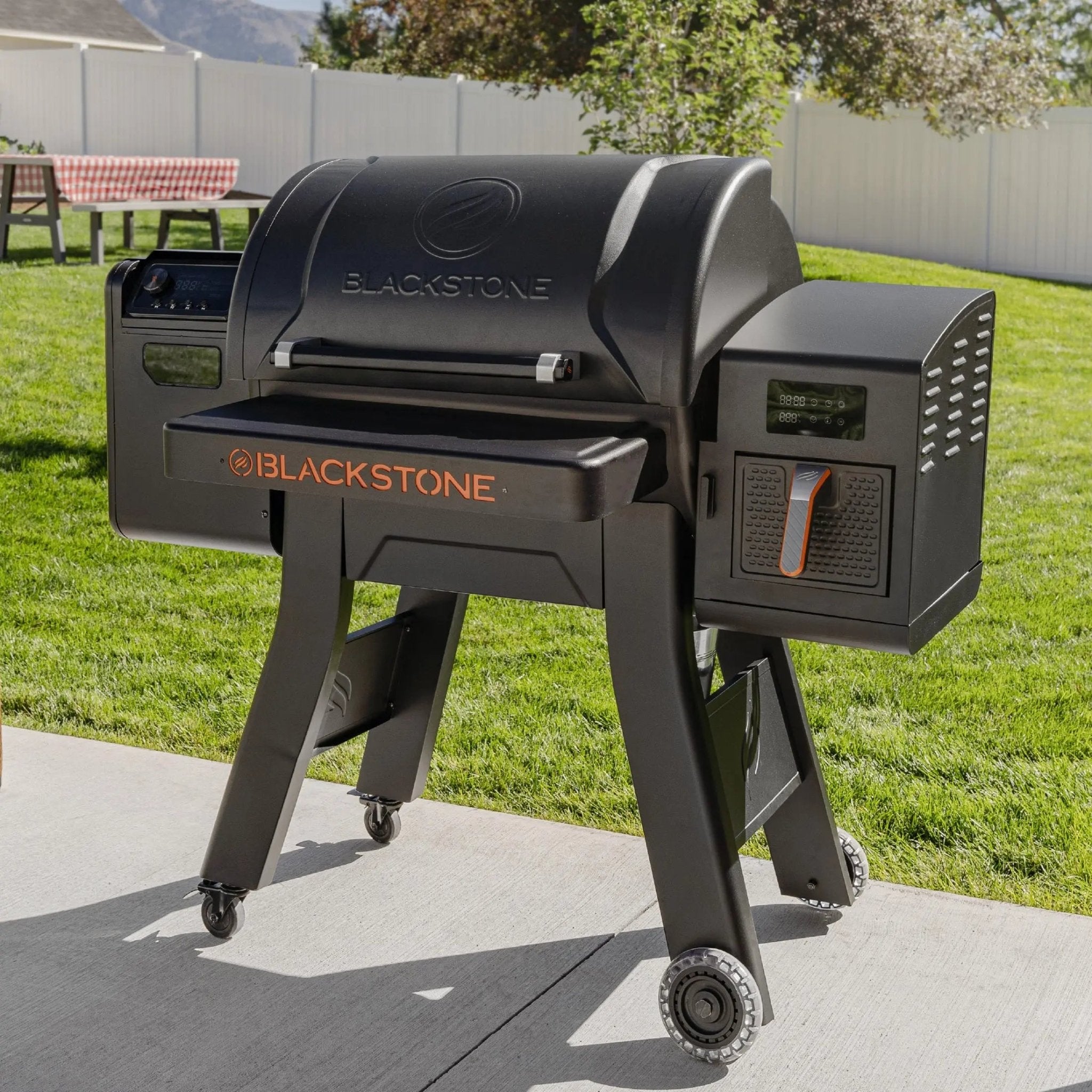 Blackstone - 900 Pellet Air Fryer Combo - 2258 - Pellet Grill by Blackstone | Buy at Agent BBQ