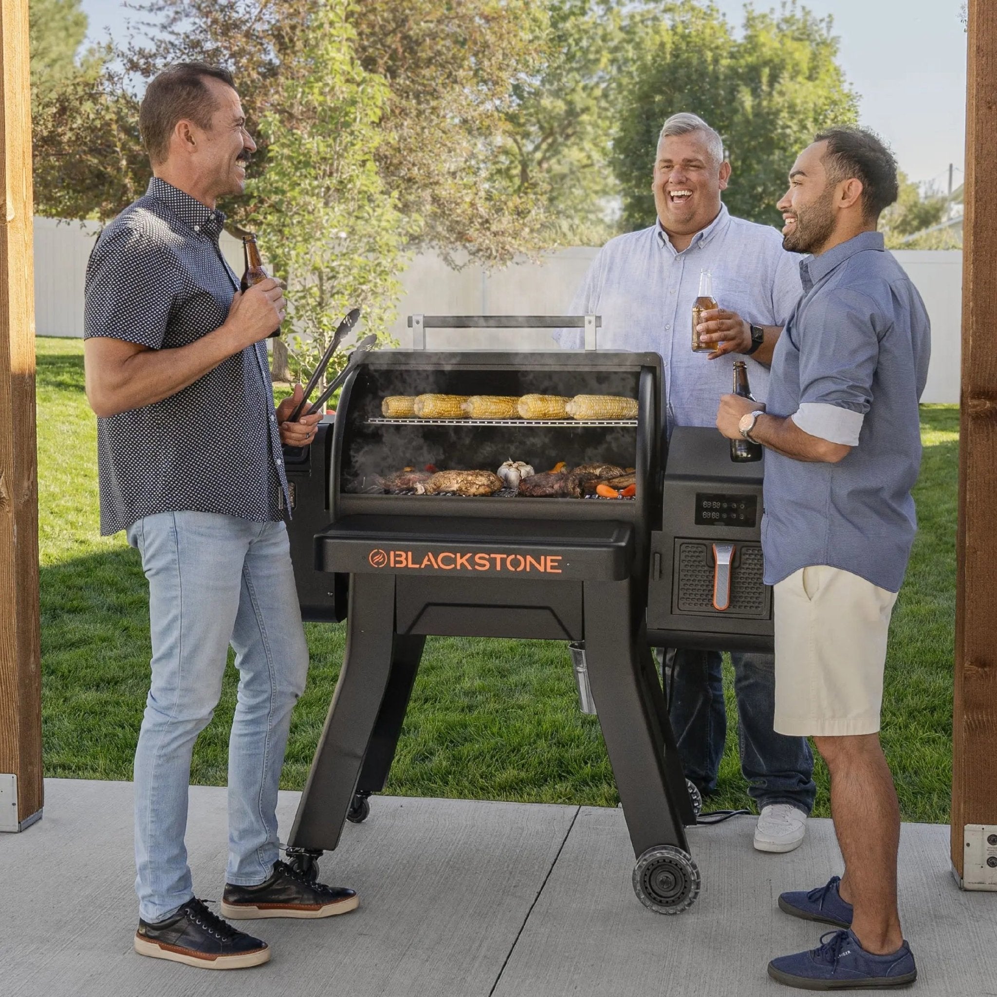 Blackstone - 900 Pellet Air Fryer Combo - 2258 - Pellet Grill by Blackstone | Buy at Agent BBQ