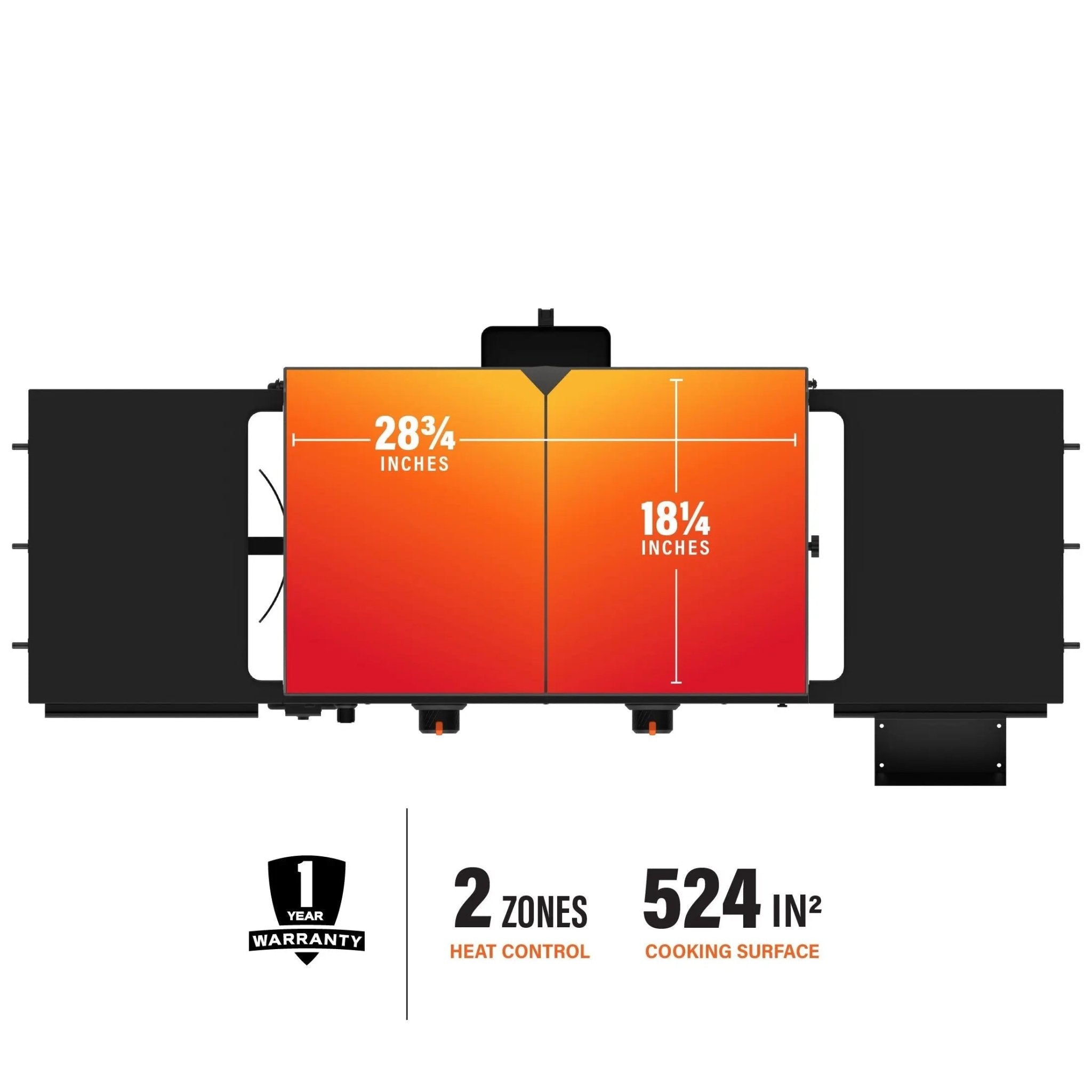Blackstone Original 28" Griddle with Hood Kit - 2287 - by Blackstone | Buy at Agent BBQ