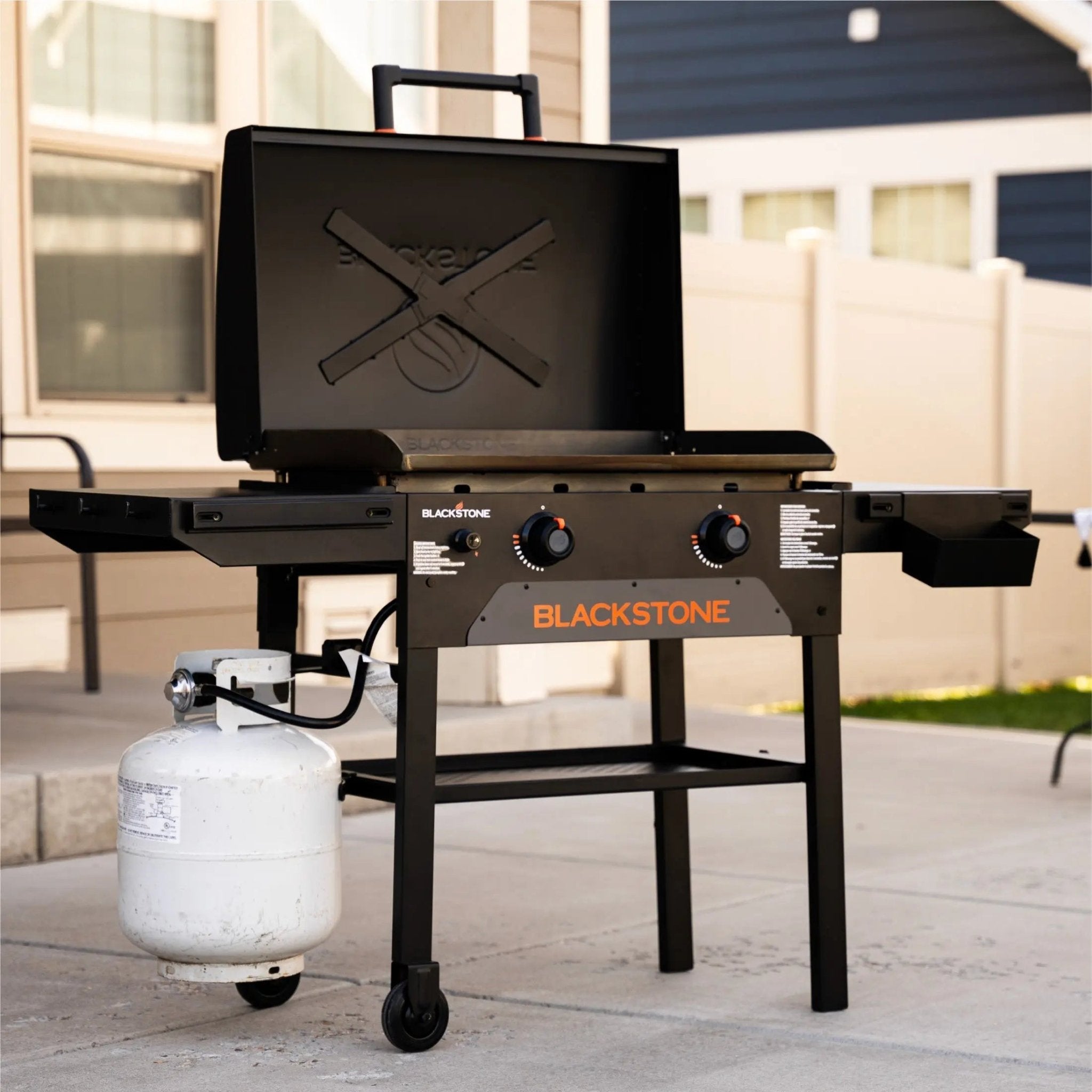 Blackstone Original 28" Griddle with Hood Kit - 2287 - by Blackstone | Buy at Agent BBQ