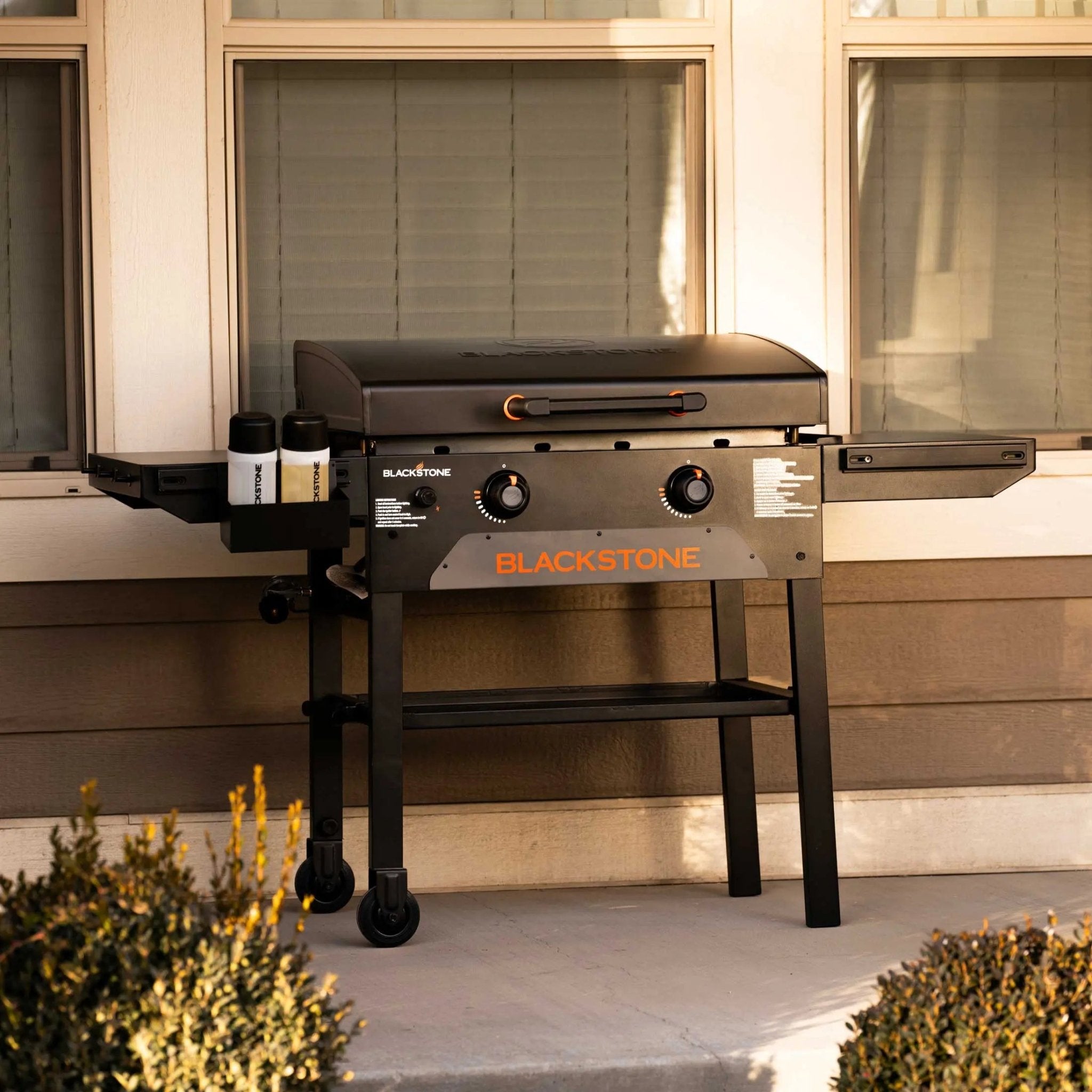 Blackstone Original 28" Griddle with Hood Kit - 2287 - by Blackstone | Buy at Agent BBQ