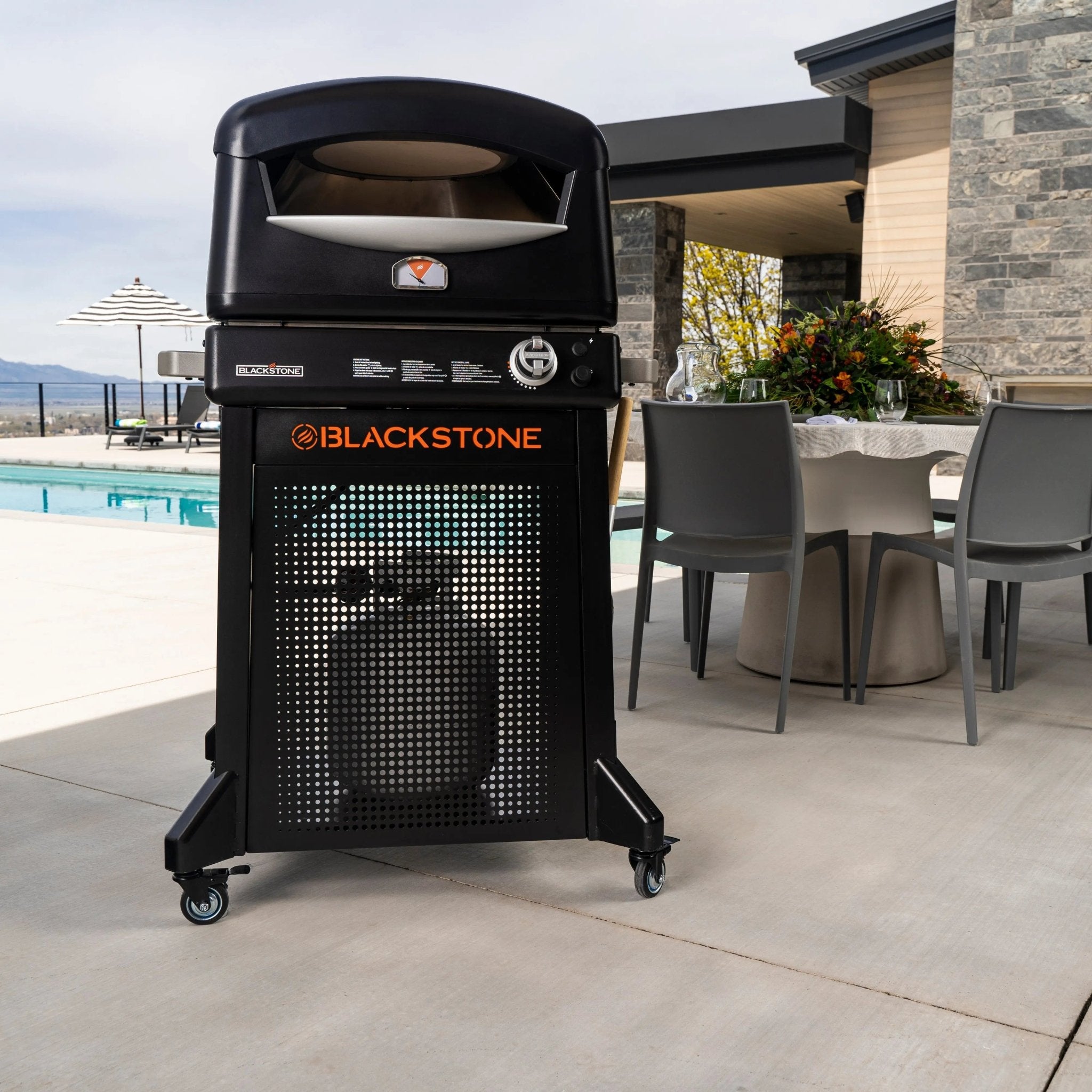 Blackstone Pizza Oven w/Cart - 6825 - Outdoor Pizza Oven by Blackstone | Buy at Agent BBQ