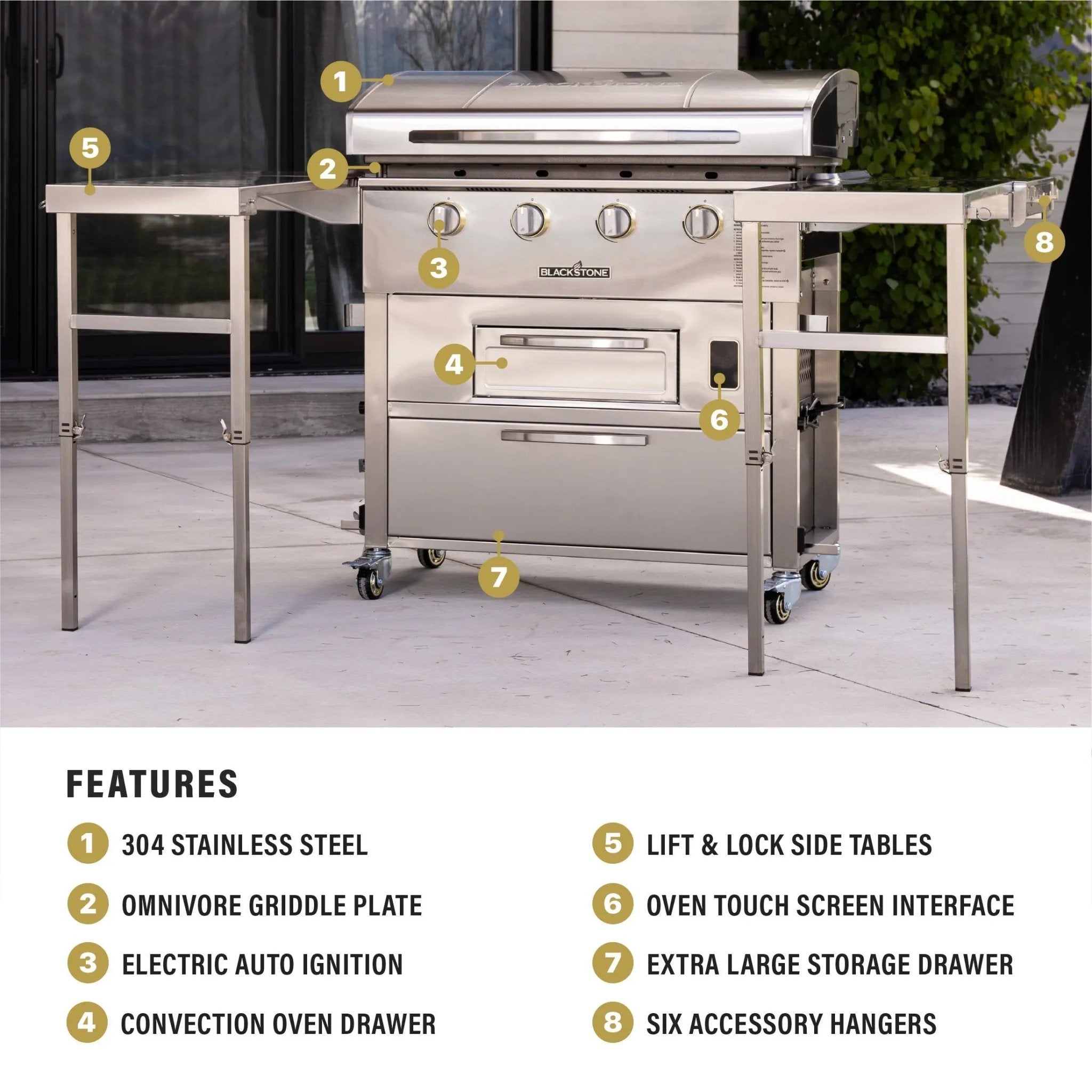Blackstone Select 36" Griddle Airfryer Combo - 6006 - by Blackstone | Buy at Agent BBQ