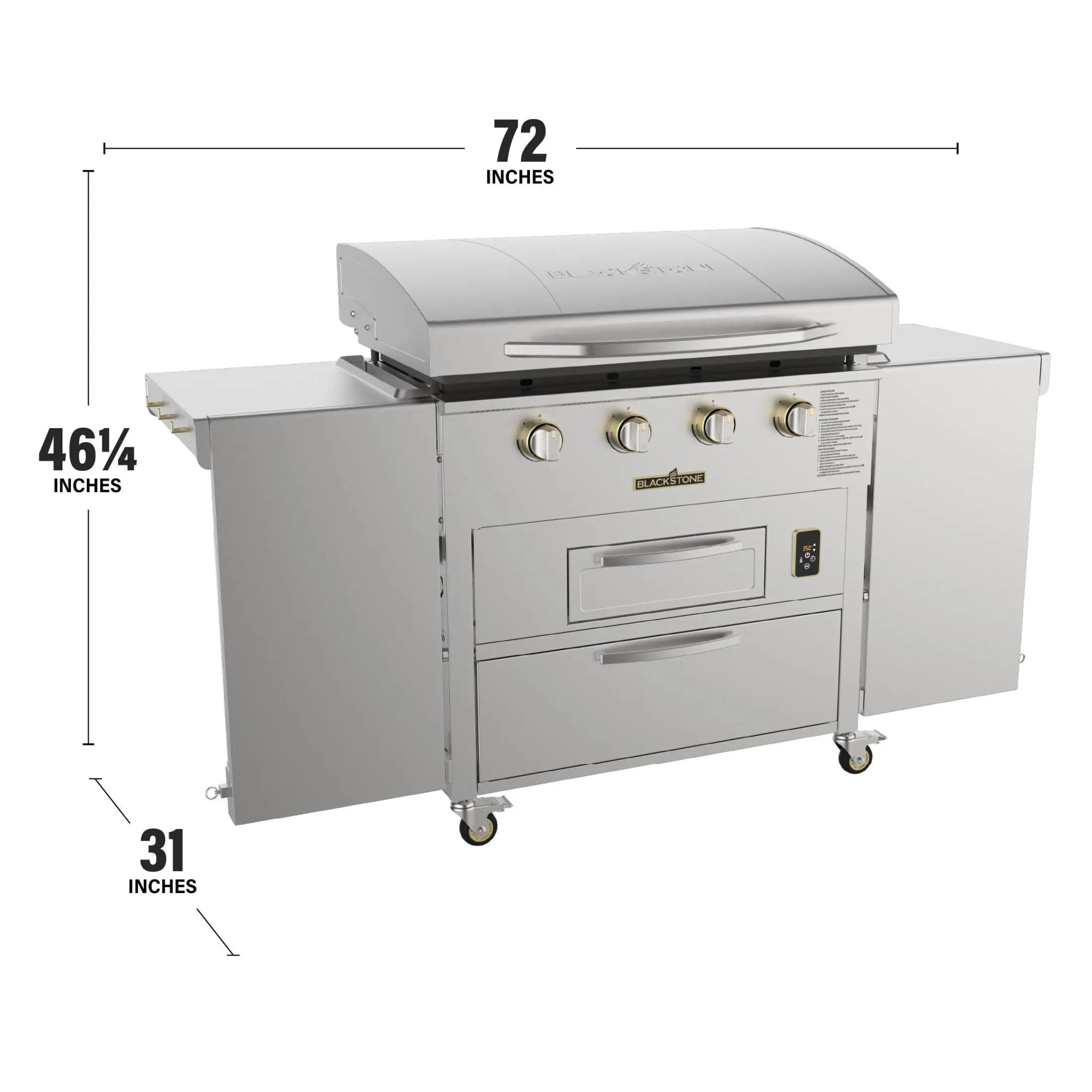 Blackstone Select 36" Griddle Airfryer Combo - 6006 - by Blackstone | Buy at Agent BBQ