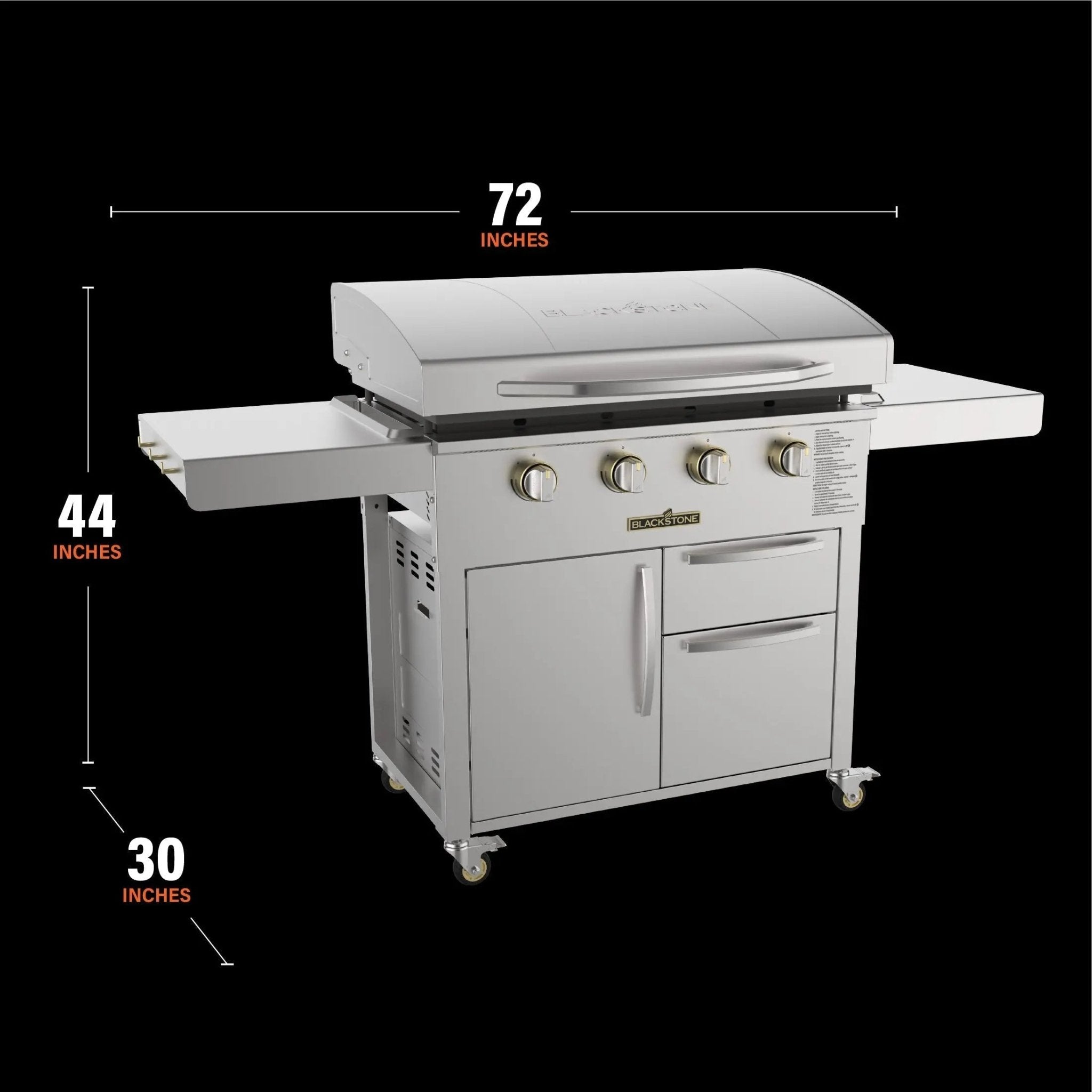 Blackstone Select 36" Griddle with Cabinet - 6008 - by Blackstone | Buy at Agent BBQ