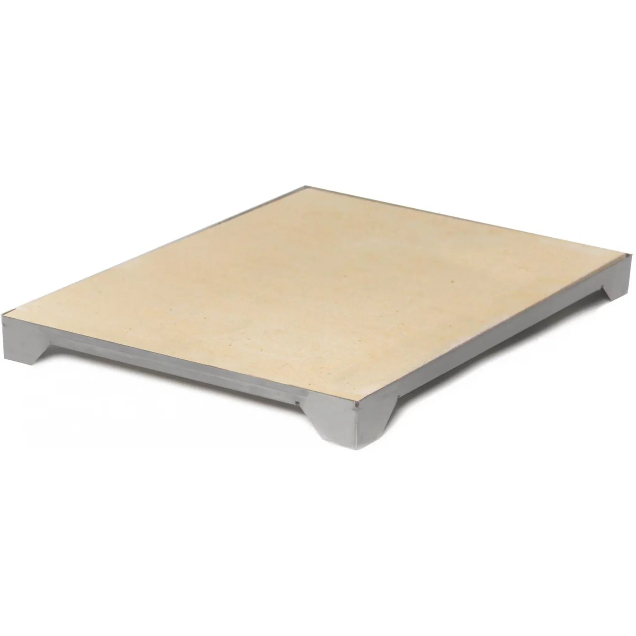 Blaze 14.75" Ceramic Pizza Stone With Stainless Steel Tray - BLZ - PZST - by Blaze Grills | Buy at Agent BBQ