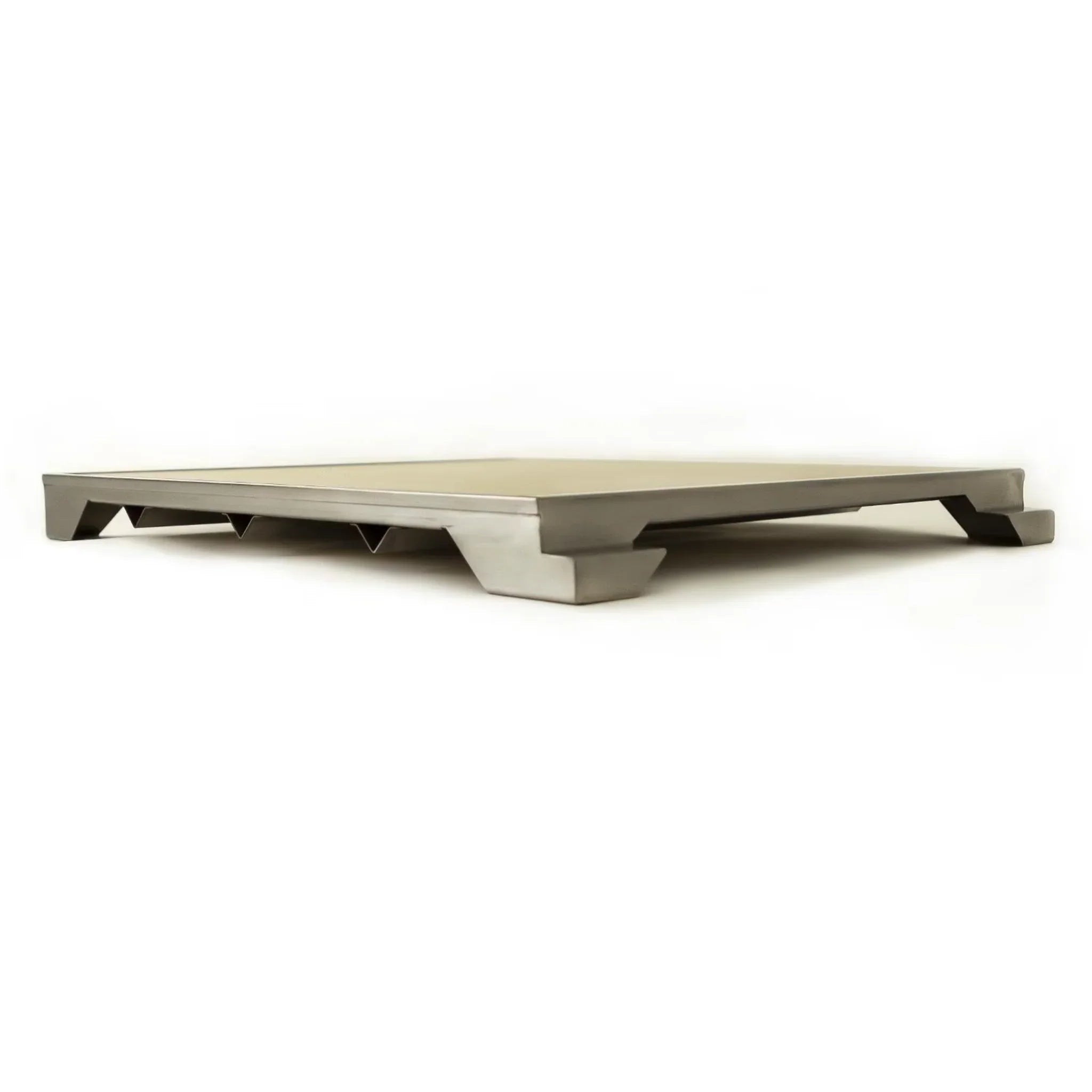 Blaze 15" Professional LUX Ceramic Pizza Stone With Stainless Steel Tray - BLZ - PRO - PZST - 2 - by Blaze Grills | Buy at Agent BBQ