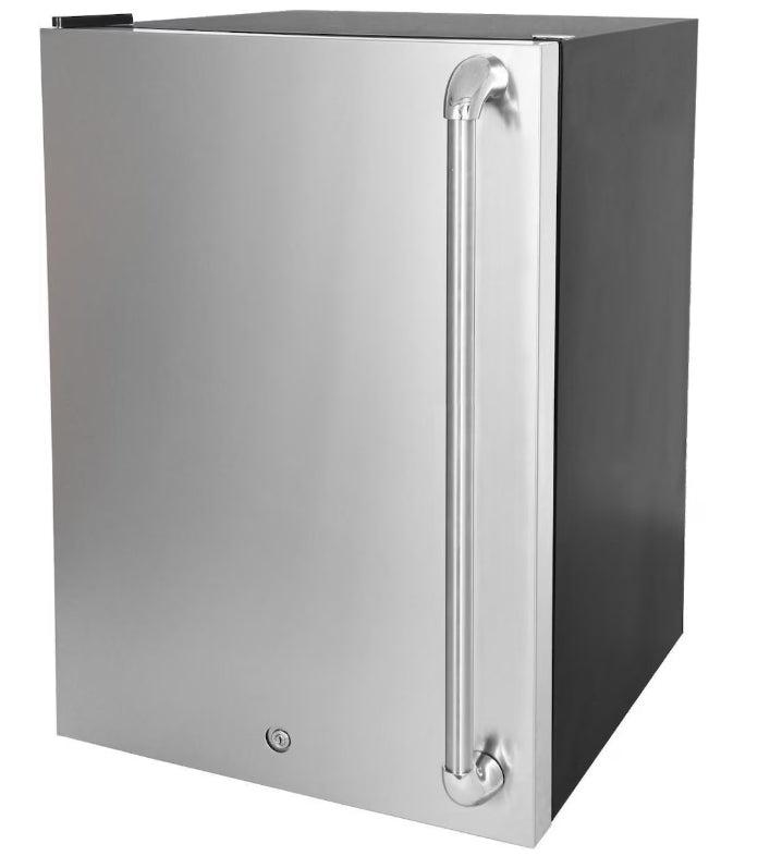 Blaze 20 - Inch 4.4 Cu. Ft. Compact Refrigerator W/ Recessed Handle - BLZ - SSRF126 - by Blaze Grills | Buy at Agent BBQ
