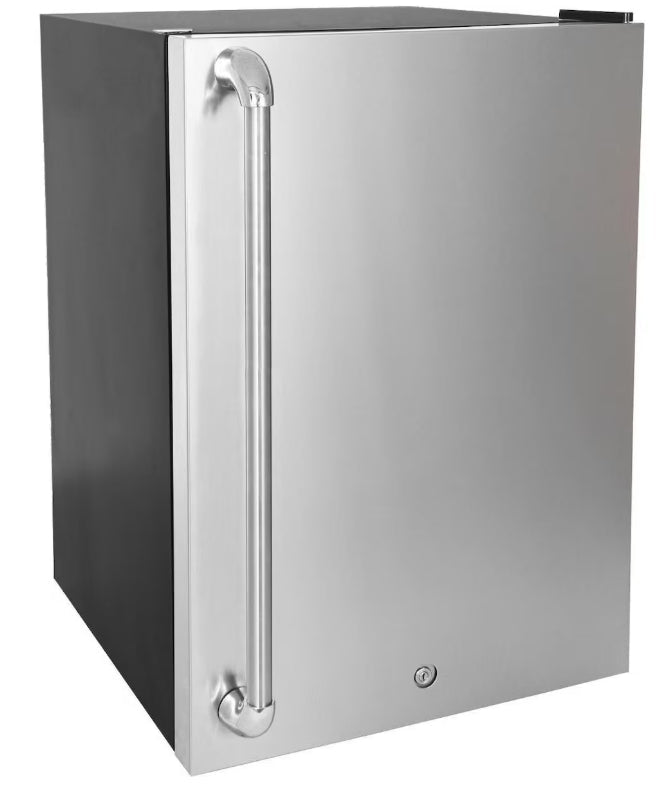 Blaze 20 - Inch 4.4 Cu. Ft. Compact Refrigerator W/ Recessed Handle - BLZ - SSRF126 - by Blaze Grills | Buy at Agent BBQ