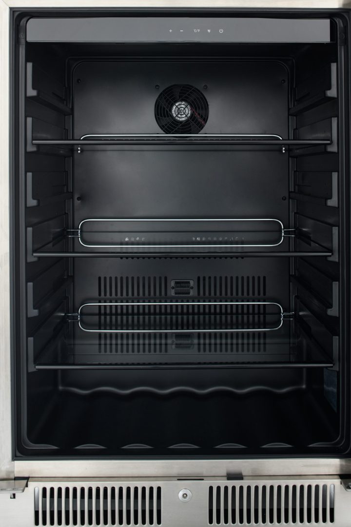 Blaze 24 - Inch 5.5 Cu. Ft. Outdoor Rated Compact Refrigerator - BLZ - SSRF - 5.5 - by Blaze Grills | Buy at Agent BBQ