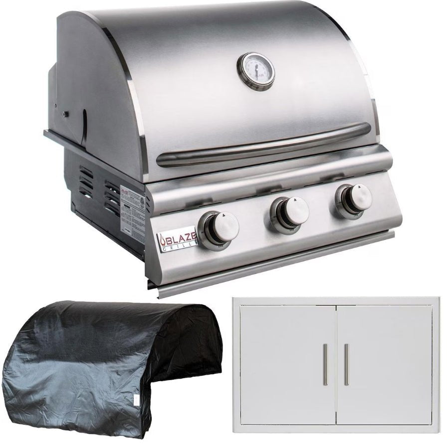 Blaze 25 Inch Grill Starter Outdoor Kitchen Package - by Blaze Grills | Buy at Agent BBQ
