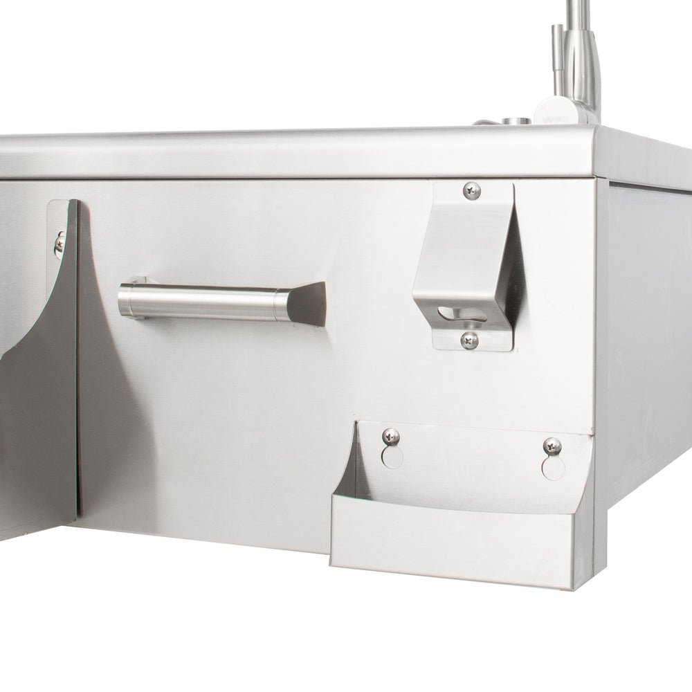 Blaze 30 - Inch Beverage Center With Sink & Ice Bin Cooler - BLZ - 30CKT - SNK - by Blaze Grills | Buy at Agent BBQ