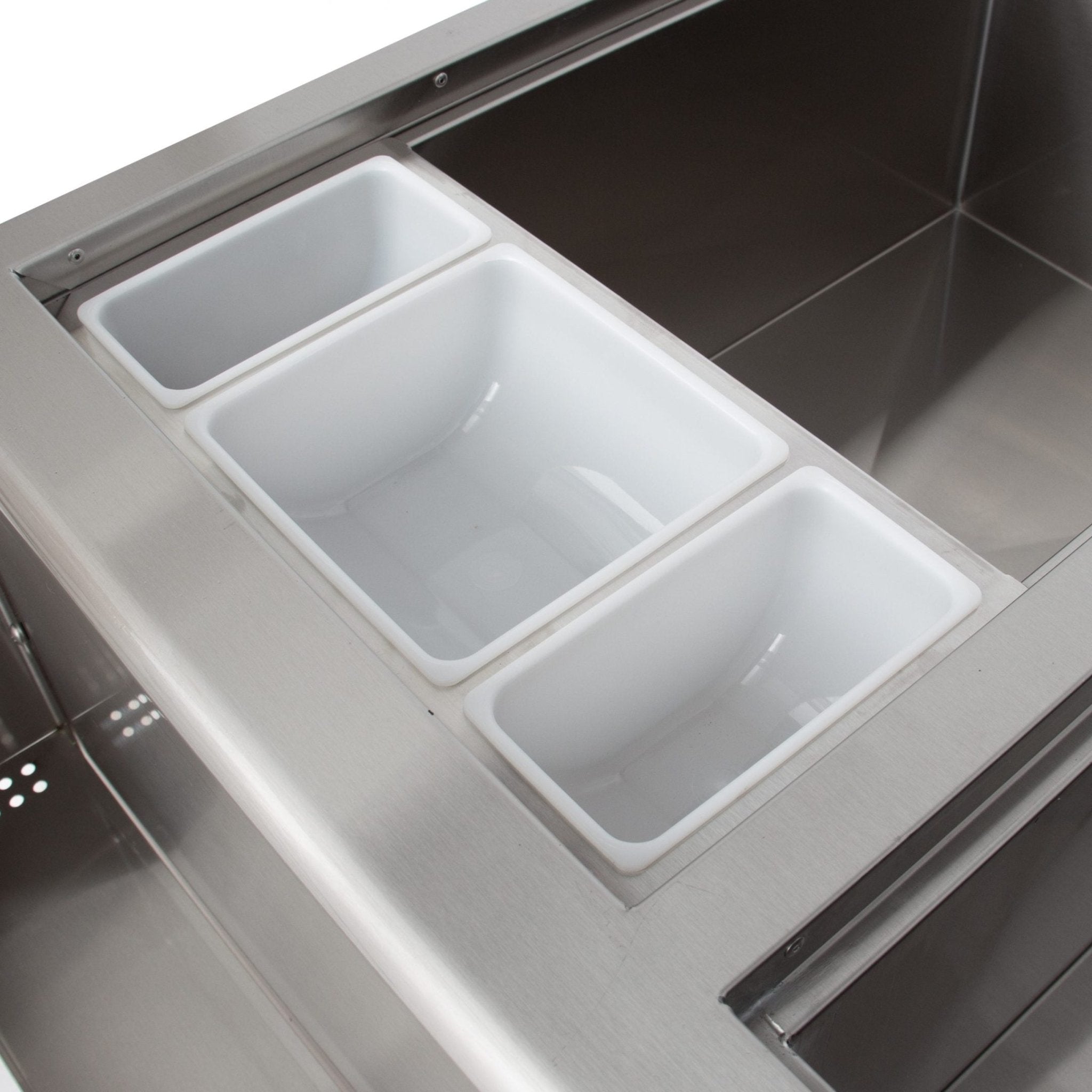 Blaze 30 - Inch Beverage Center With Sink & Ice Bin Cooler - BLZ - 30CKT - SNK - by Blaze Grills | Buy at Agent BBQ