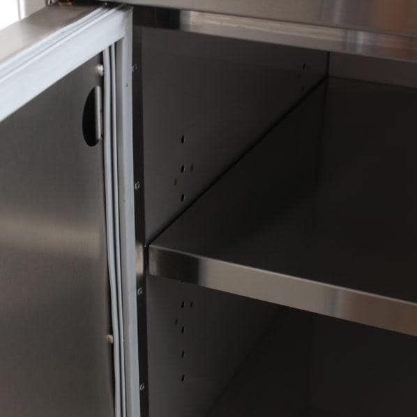Blaze 32" Sealed Dry Storage Pantry With Shelf in Stainless Steel Finish (BLZ - DRY - STG) - by Blaze Grills | Buy at Agent BBQ