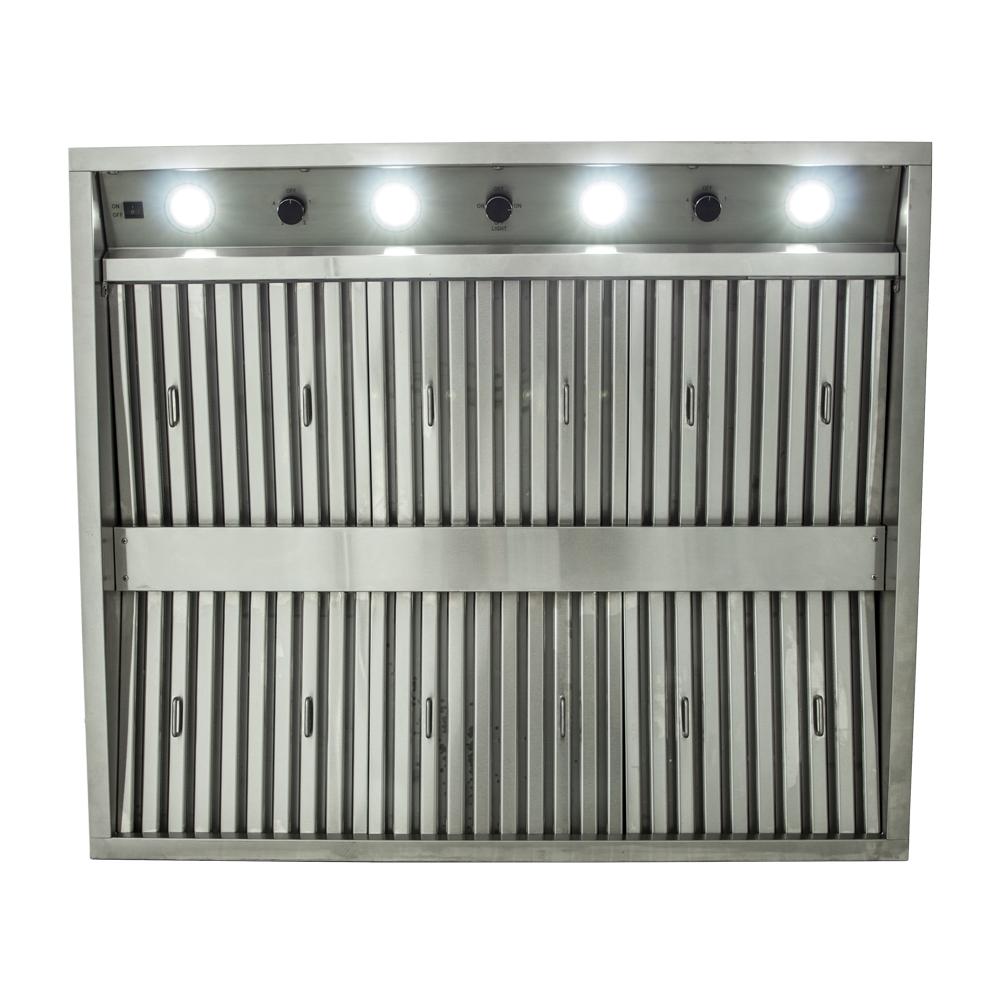 Blaze 36 in. Stainless Steel Outdoor Vent Hood with 2,000 CFM (BLZ - 36 - VHOOD) - Outdoor Vent Hood by Blaze Grills | Buy at Agent BBQ