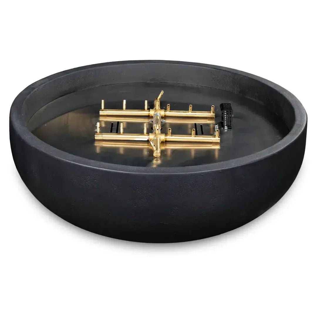 Blaze 38" Round Concrete Gas Fire Bowl - by Blaze Grills | Buy at Agent BBQ