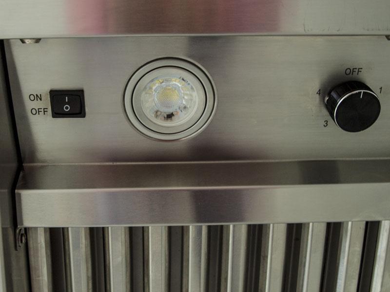 Blaze 42 in. Stainless Steel Outdoor Vent Hood with 2,000 CFM (BLZ - 42 - VHOOD) - Outdoor Vent Hood by Blaze Grills | Buy at Agent BBQ