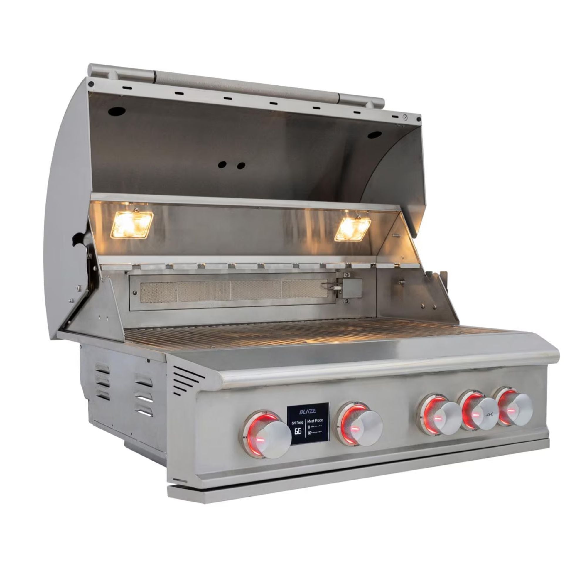 Blaze LTE PRO 32 - Inch 4 - Burner Built - in Gas Grill w/ Digital Temperature Screen & Rear Infrared Burner - by Blaze Grills | Buy at Agent BBQ
