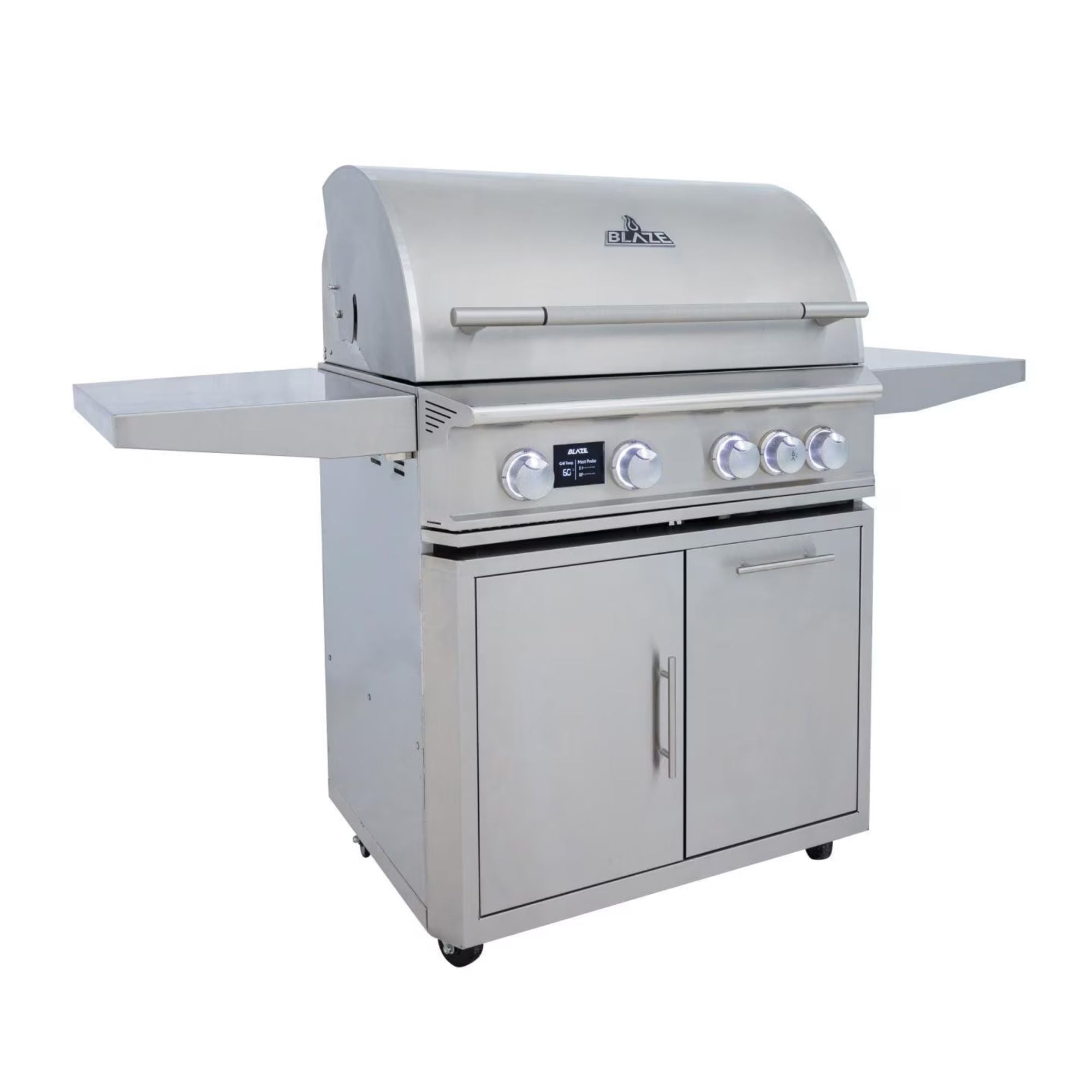 Blaze LTE PRO 32 - Inch 4 - Burner Freestanding Gas Grill w/ Digital Temperature Screen & Rear Infrared Burner - by Blaze Grills | Buy at Agent BBQ