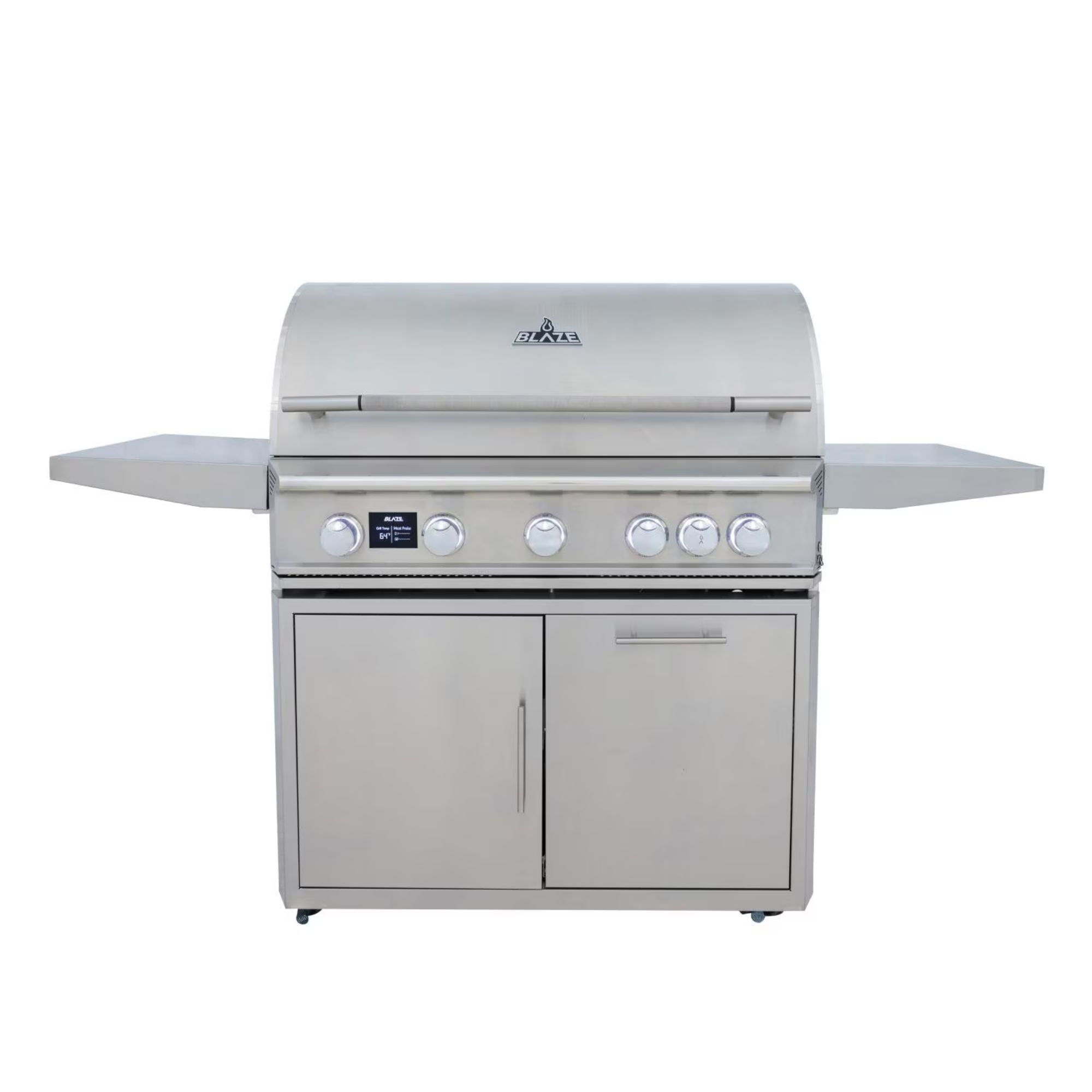 Blaze LTE PRO 40 - Inch 5 - Burner Freestanding Gas Grill w/ Digital Temperature Screen & Rear Infrared Burner - by Blaze Grills | Buy at Agent BBQ