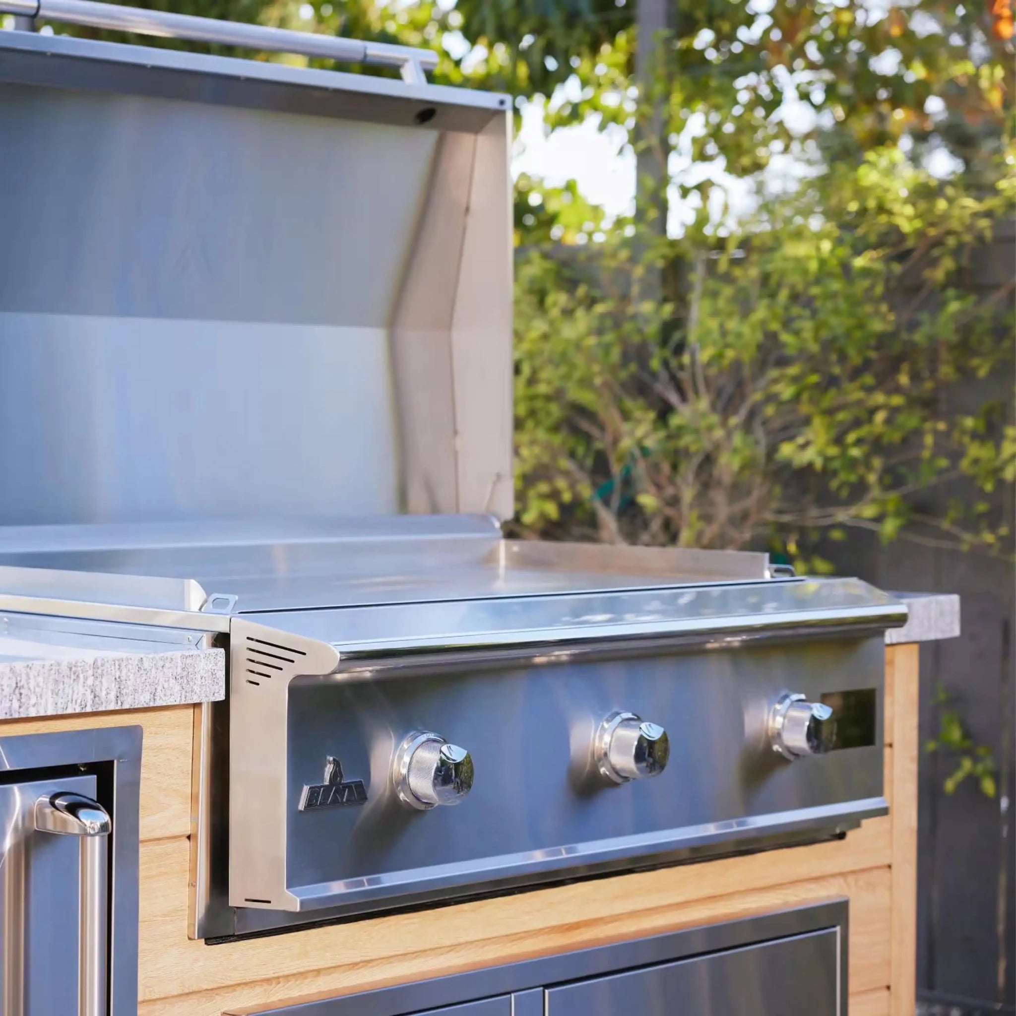 Blaze LTE PRO 40 - Inch Built - In Gas Griddle (BLZ - GRIDDLE40) - by Blaze Grills | Buy at Agent BBQ