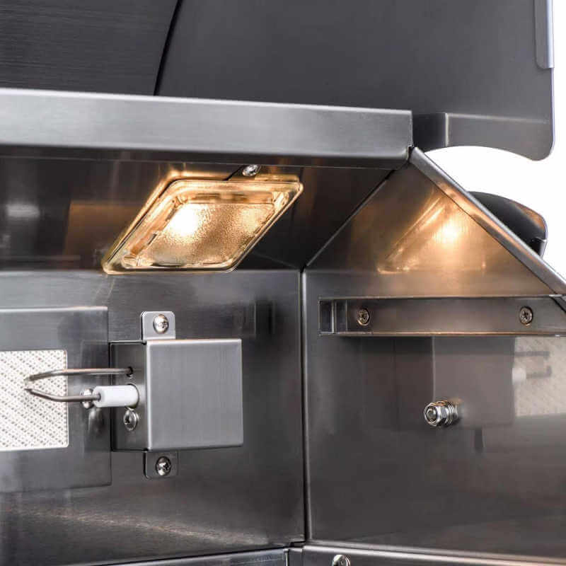 Blaze Morning Glow 10 - Ft Outdoor Kitchen Island w/ 32 - Inch Marine - Grade Premium LTE+ Grill & Refrigerator - by Blaze Grills | Buy at Agent BBQ