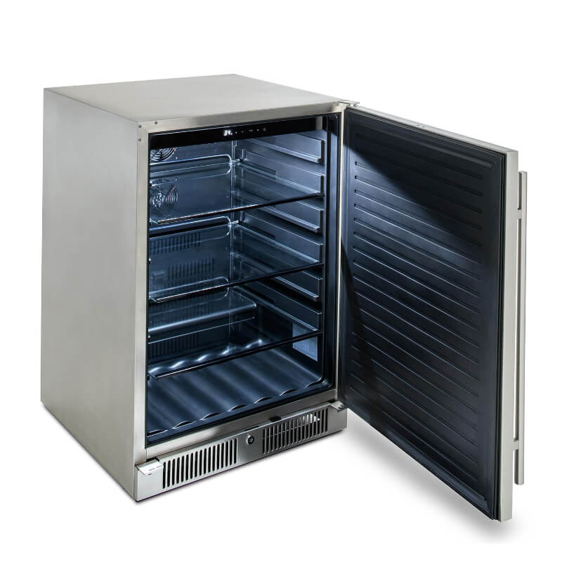 Blaze Morning Glow 10 - Ft Outdoor Kitchen Island w/ 40 - Inch Premium LTE+ Grill, & Refrigerator - by Blaze Grills | Buy at Agent BBQ