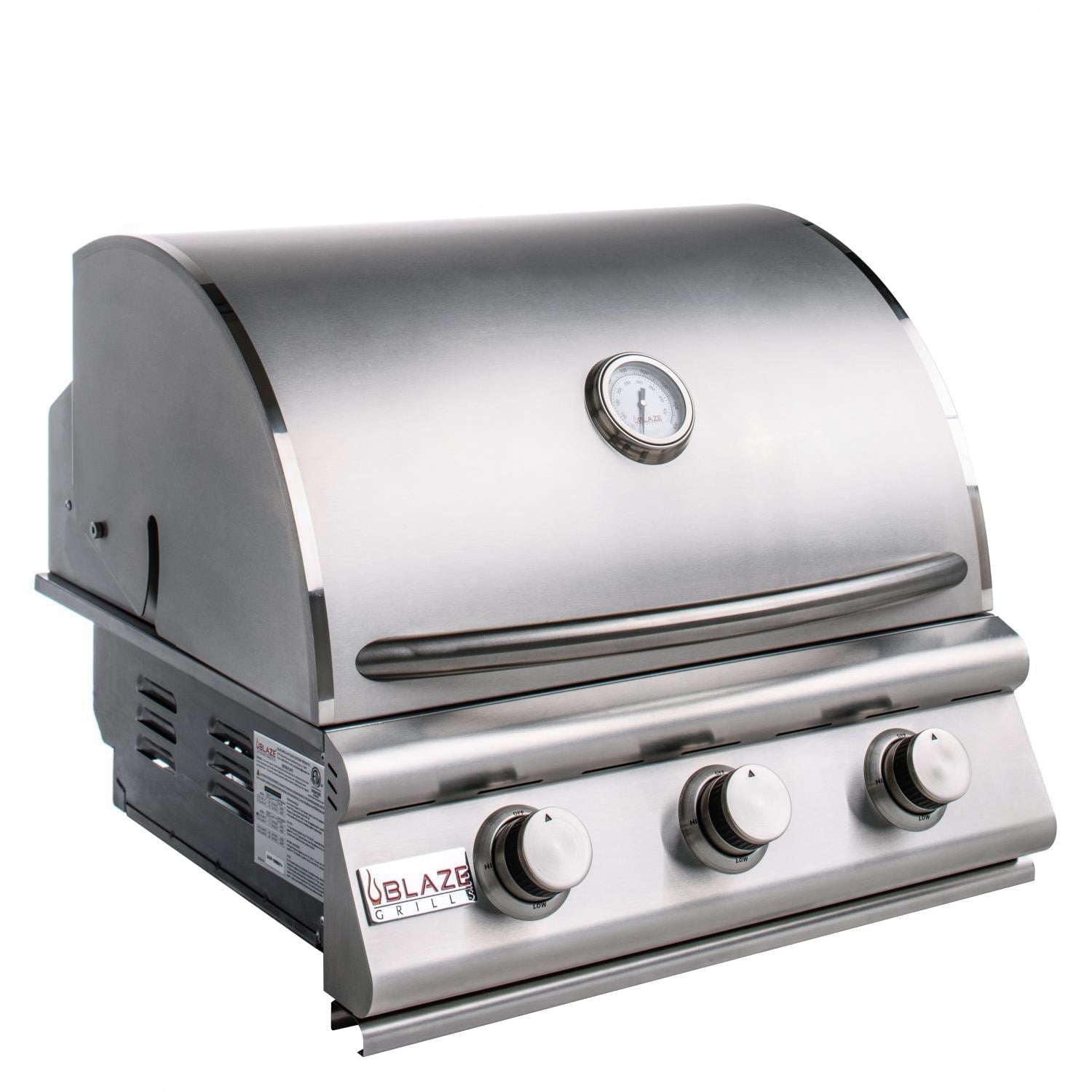 Blaze Prelude LBM 25 - Inch 3 - Burner Built - In Stainless Steel Gas Grill - by Blaze Grills | Buy at Agent BBQ