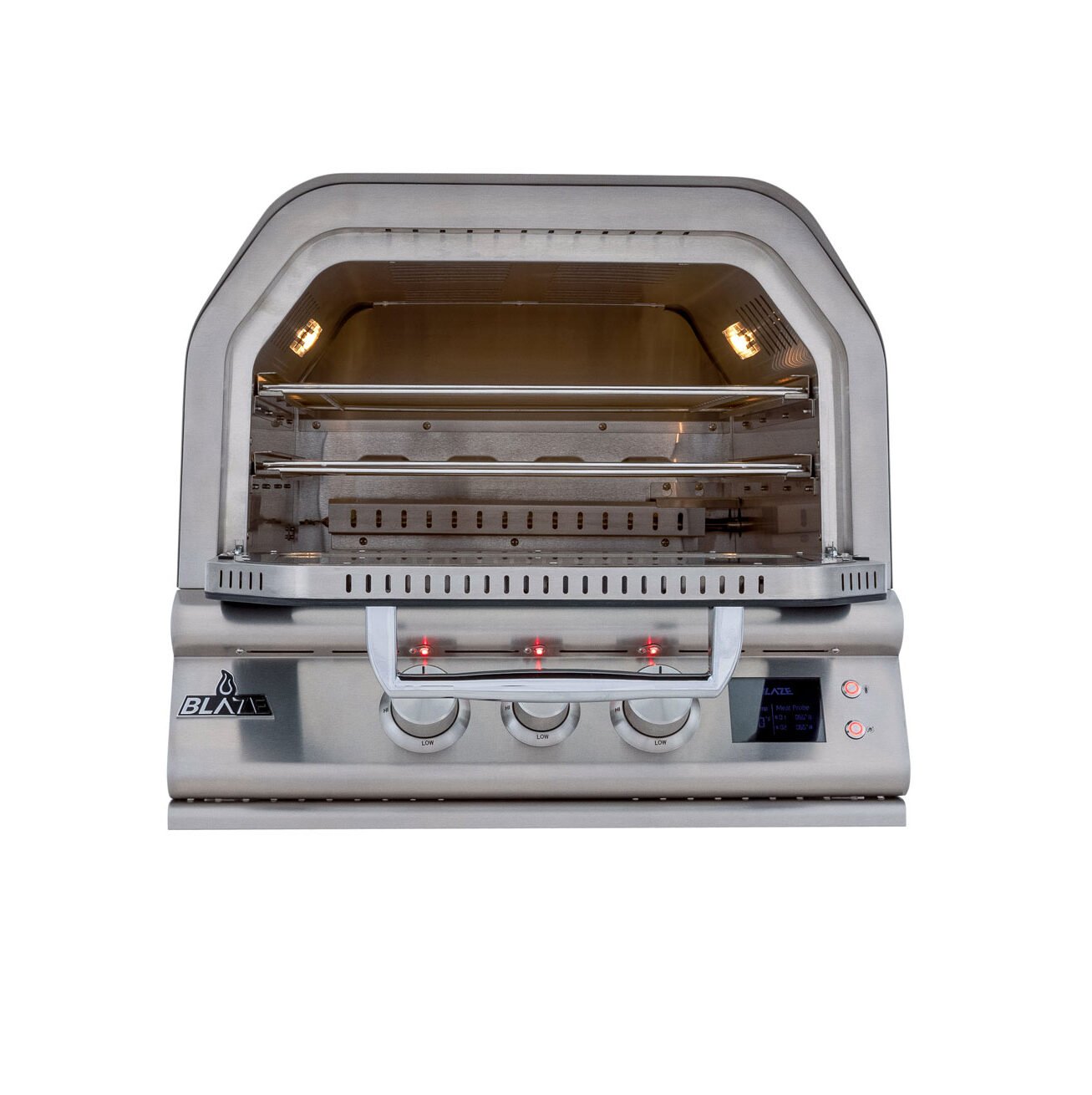 Blaze Premium 26 - Inch Built - In Gas Outdoor Pizza Oven with Bluetooth Probes - by Blaze Grills | Buy at Agent BBQ