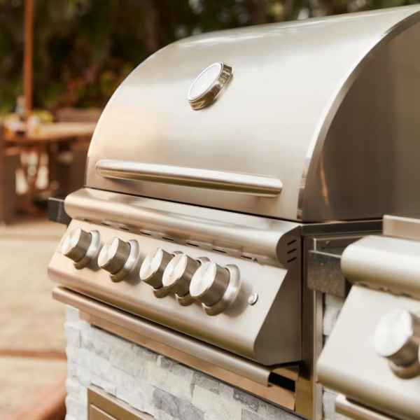 Blaze Premium LTE+ 32 - Inch Gas Grill W/ Rear Infrared Burner & Lift - Assist Hood - BLZ - 4LTE3 - Gas Grill by Blaze Grills | Buy at Agent BBQ