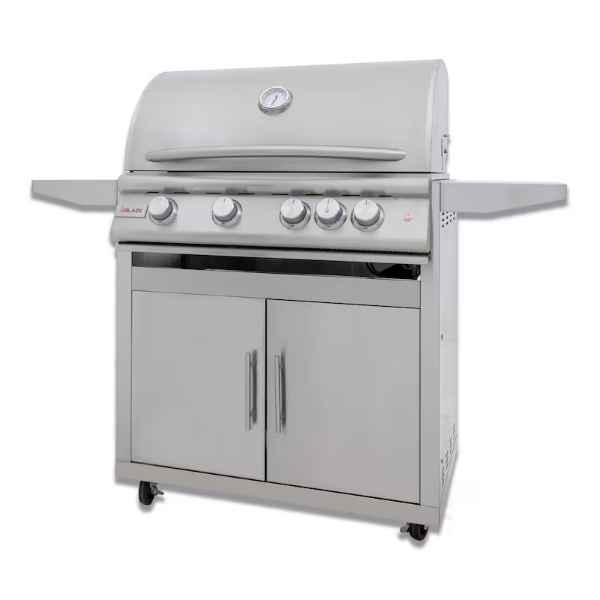 Blaze Premium LTE+ 32 - Inch Gas Grill W/ Rear Infrared Burner & Lift - Assist Hood - BLZ - 4LTE3 - Gas Grill by Blaze Grills | Buy at Agent BBQ
